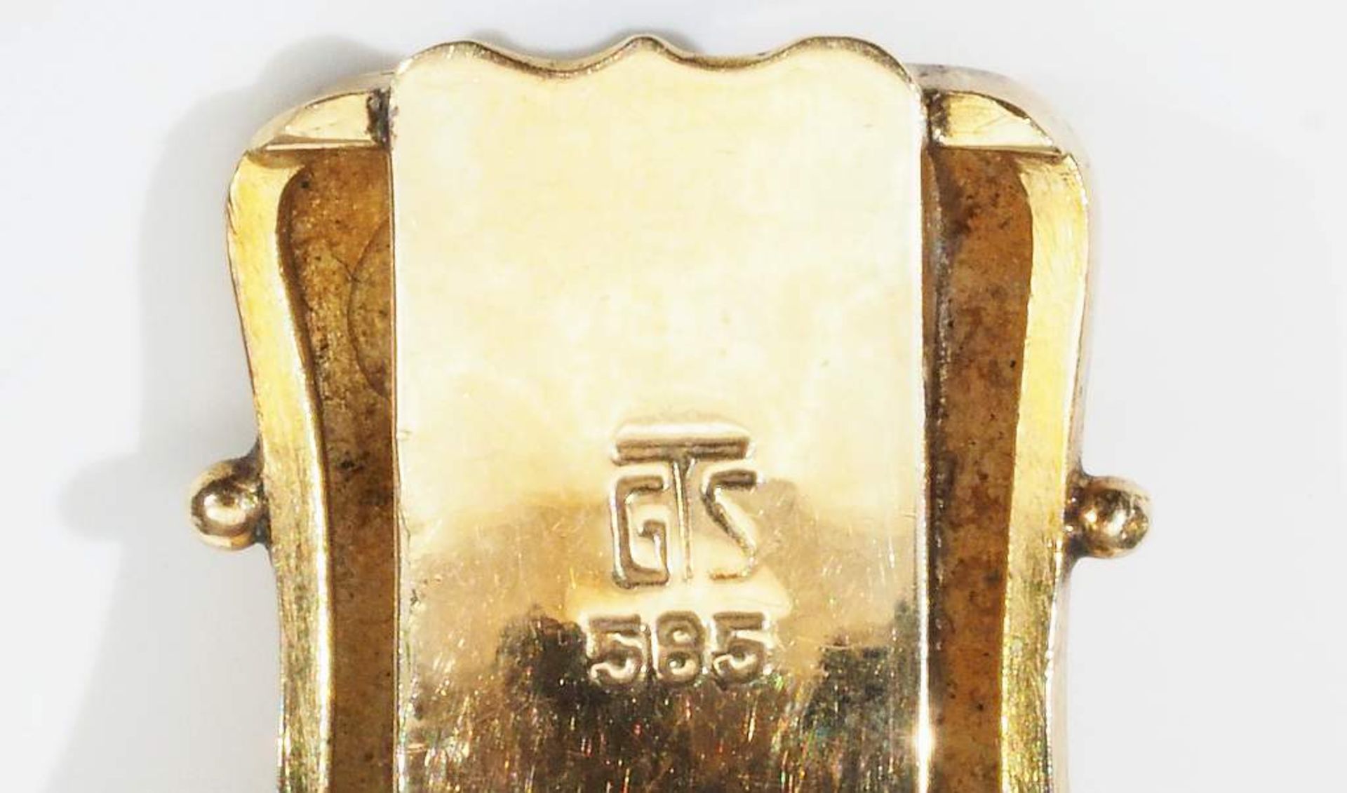 Armband, 585er Gelbgold, - Bild 5 aus 6