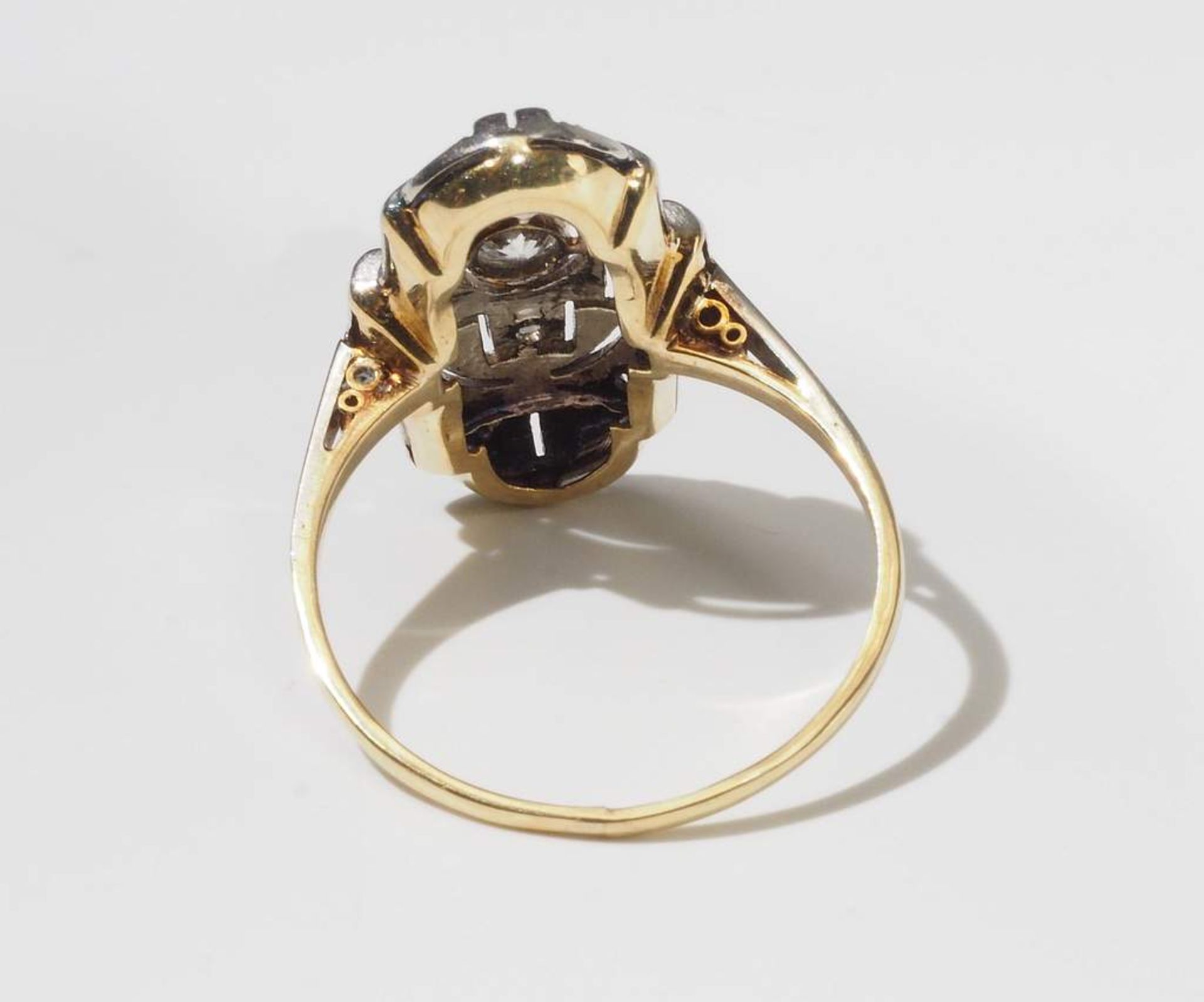 Art Deco Ring. - Bild 5 aus 5