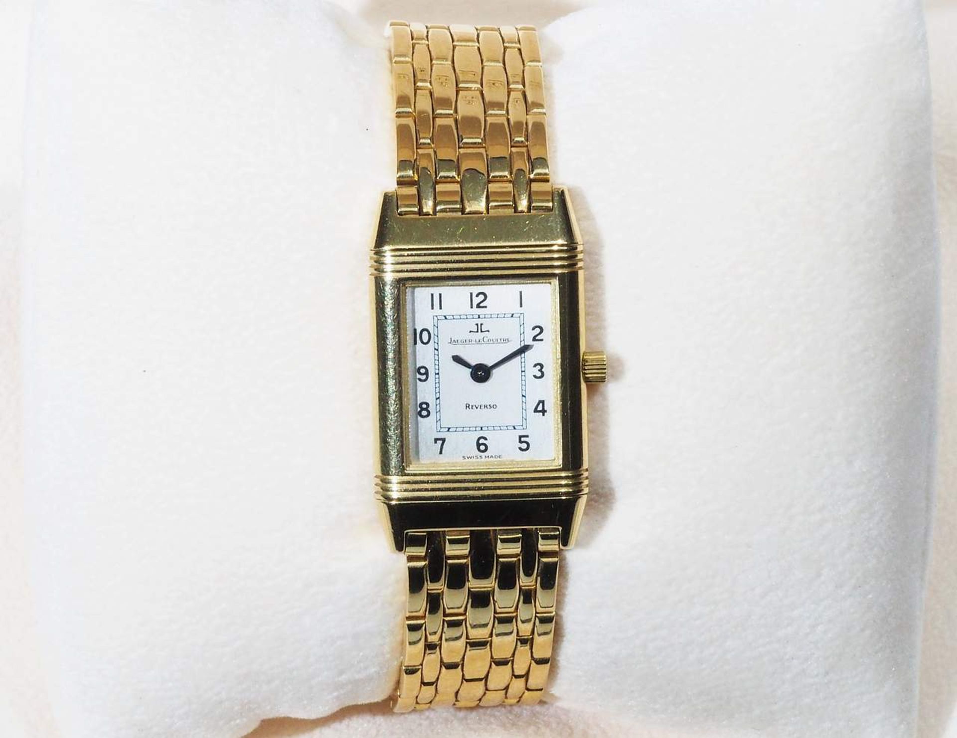 JAEGER - LE COULTRE Damen-Armbanduhr. 750er Gelbgold. - Image 2 of 6