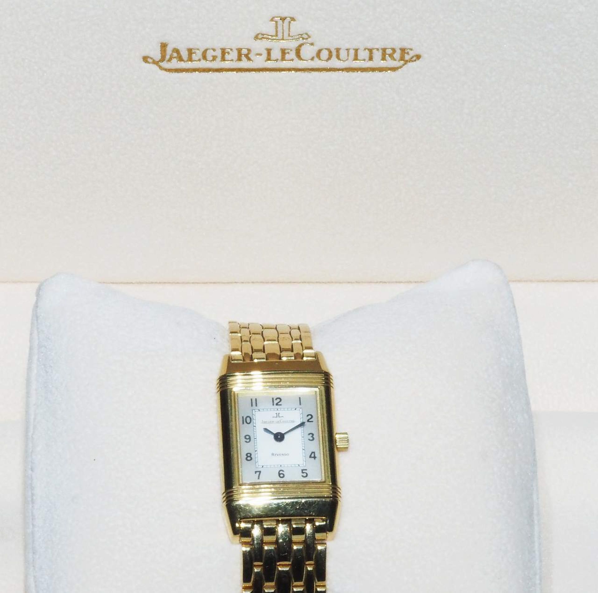 JAEGER - LE COULTRE Damen-Armbanduhr. 750er Gelbgold. - Image 4 of 6