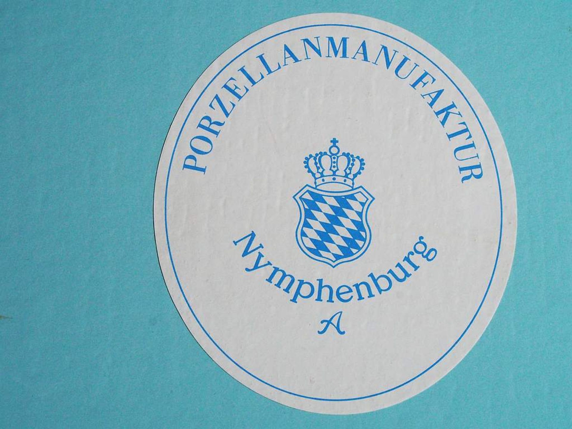 Drei verschiedene Zierteller. NYMPHENBURG Marke 1976 - 1997. - Image 7 of 7