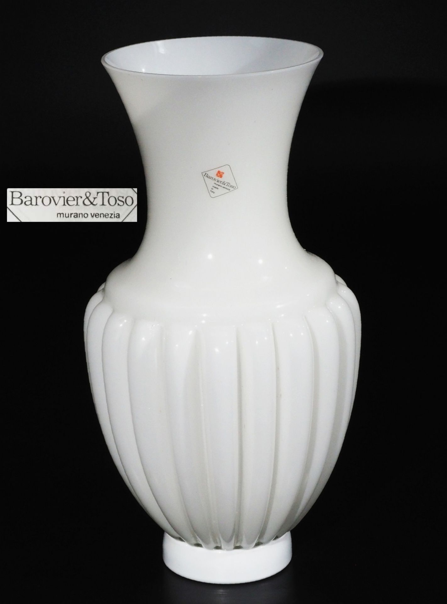 Vase "LES HENOKIENS", Italien. Murano, Design Barovier & Toso.