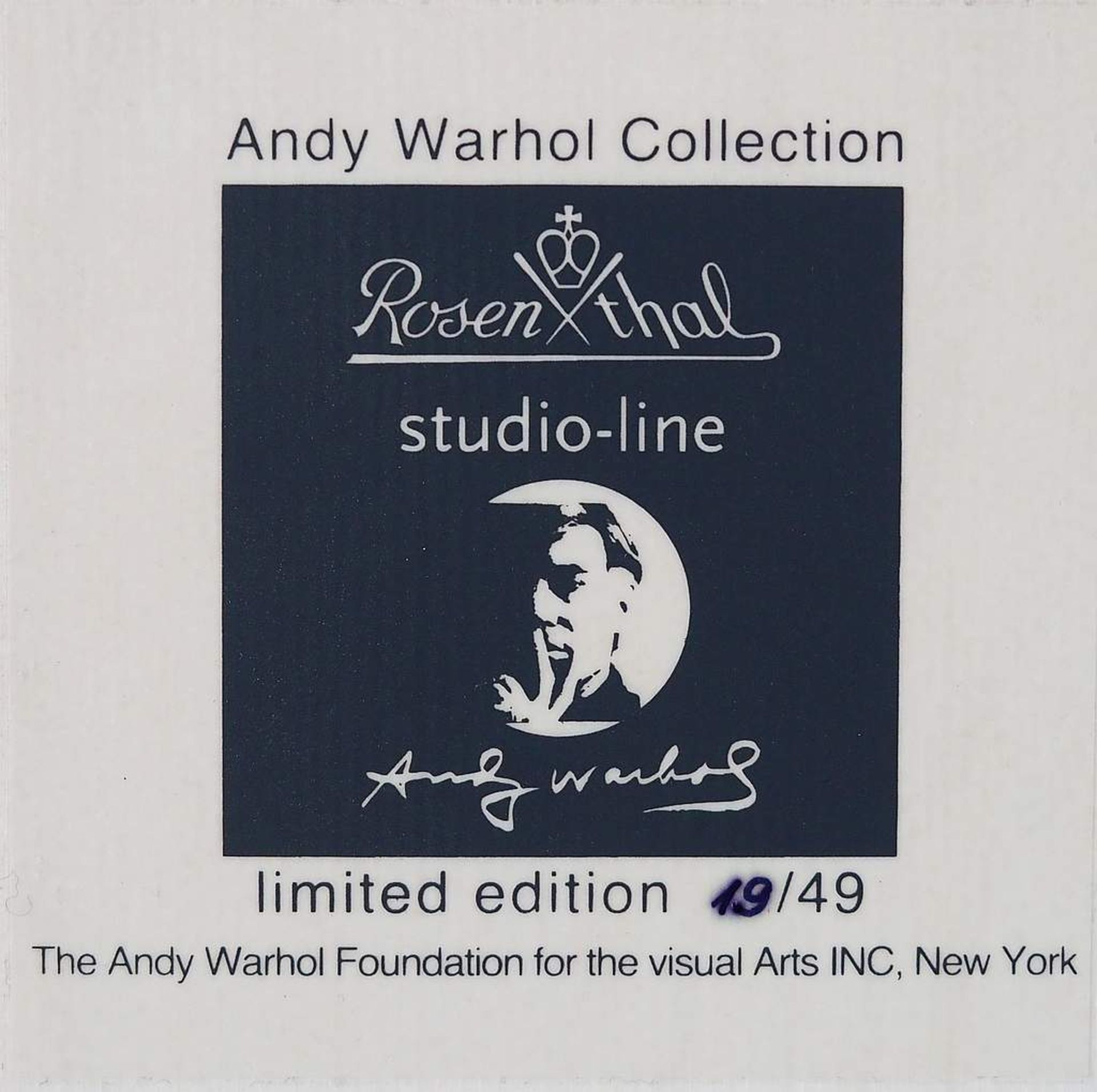 Nach ANDY WARHOL (1928 - 1987). Wandbild Porzellankachel Grace Kelly "Yellow". - Image 3 of 11