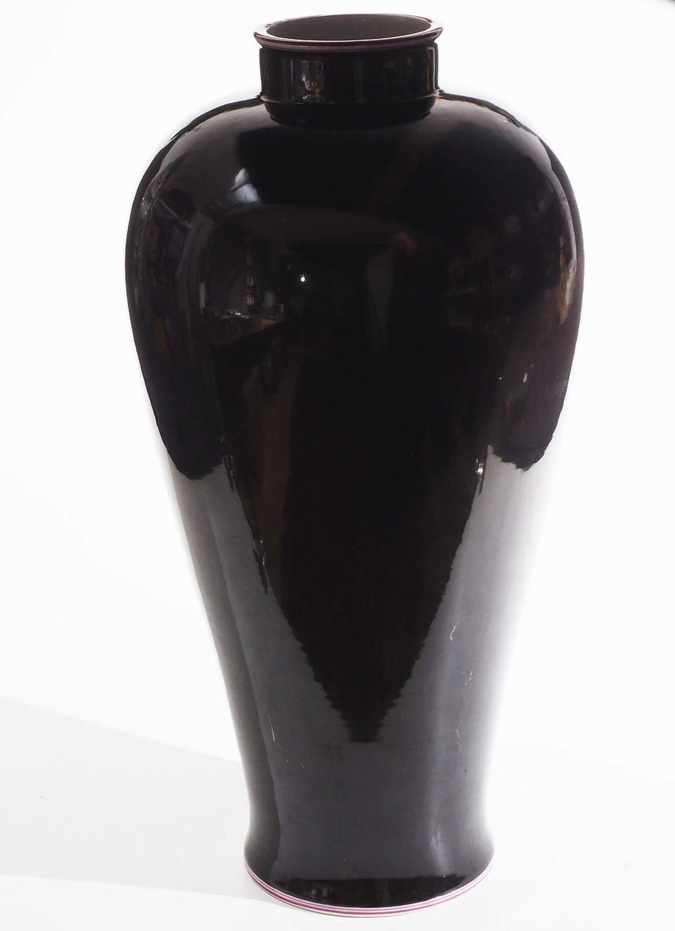 Große Vase. NYMPHENBURG, 20. Jahrhundert. - Image 3 of 7