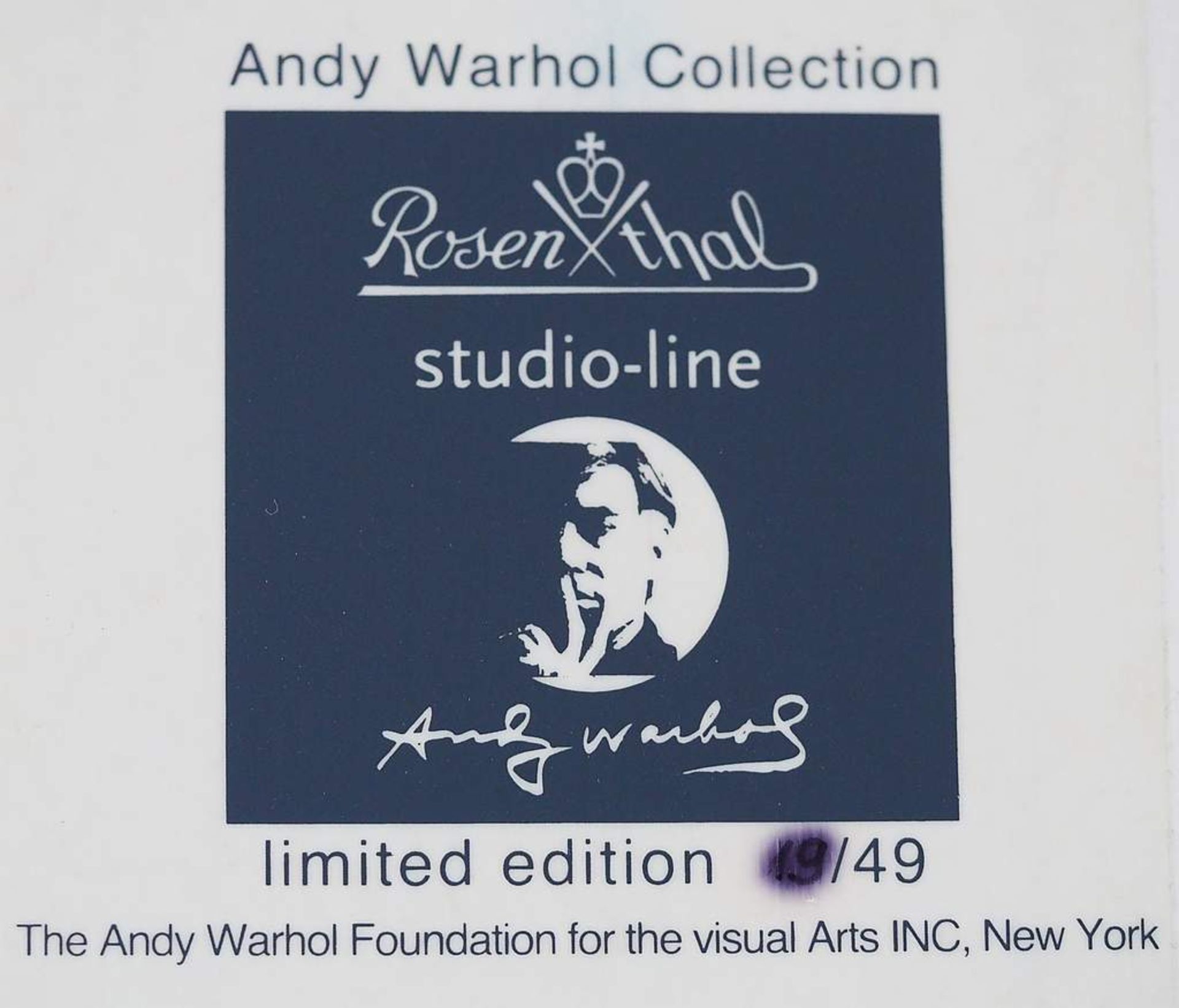 Nach ANDY WARHOL (1928 - 1987). Wandbild Porzellankachel Grace Kelly "Pink". - Image 4 of 12