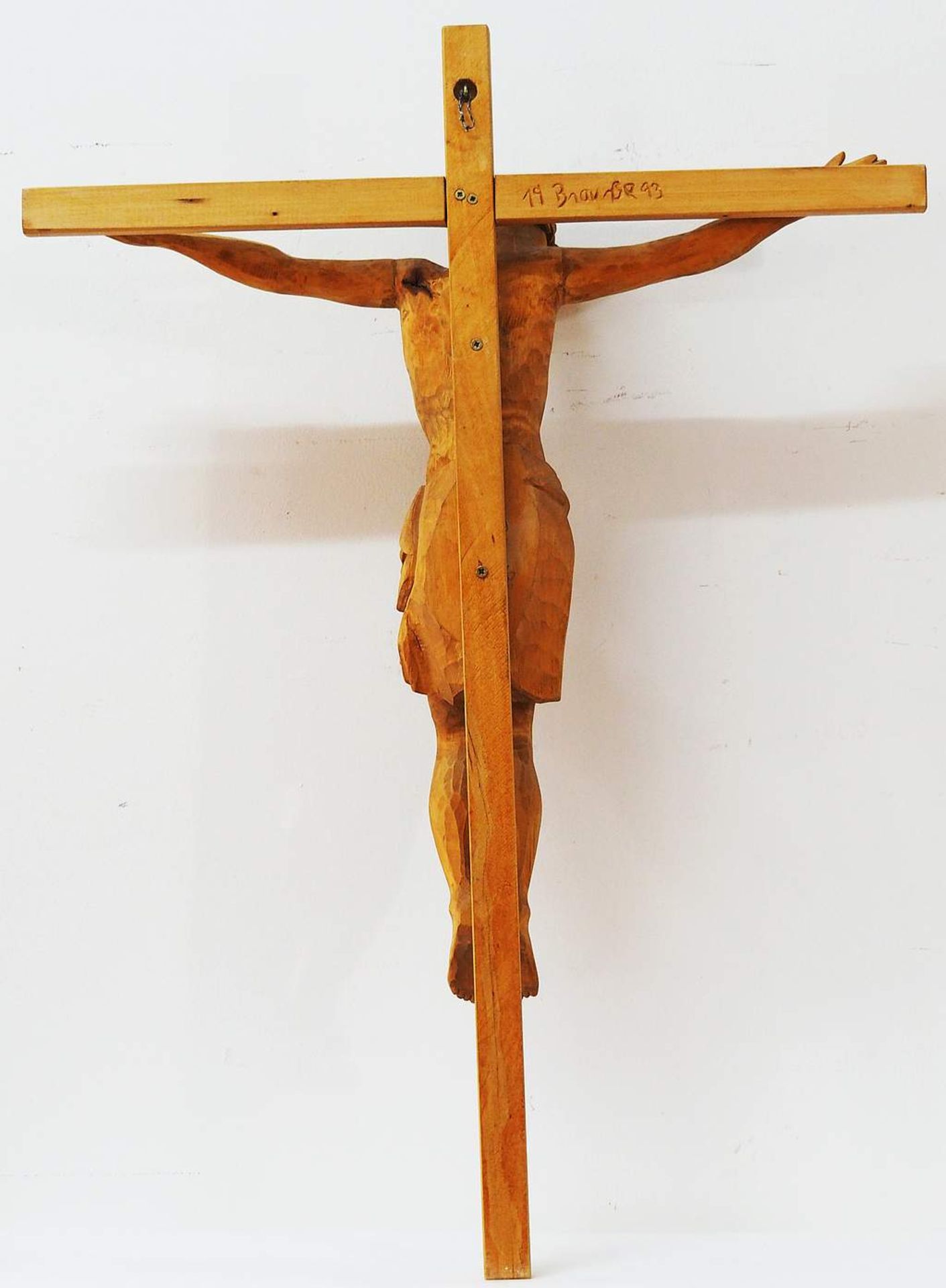 Gekreuzigter Christus. BRAUSSE, Gerhard, geb. 1960, tätig mit Atelier in Steinkirchen - Bild 5 aus 6