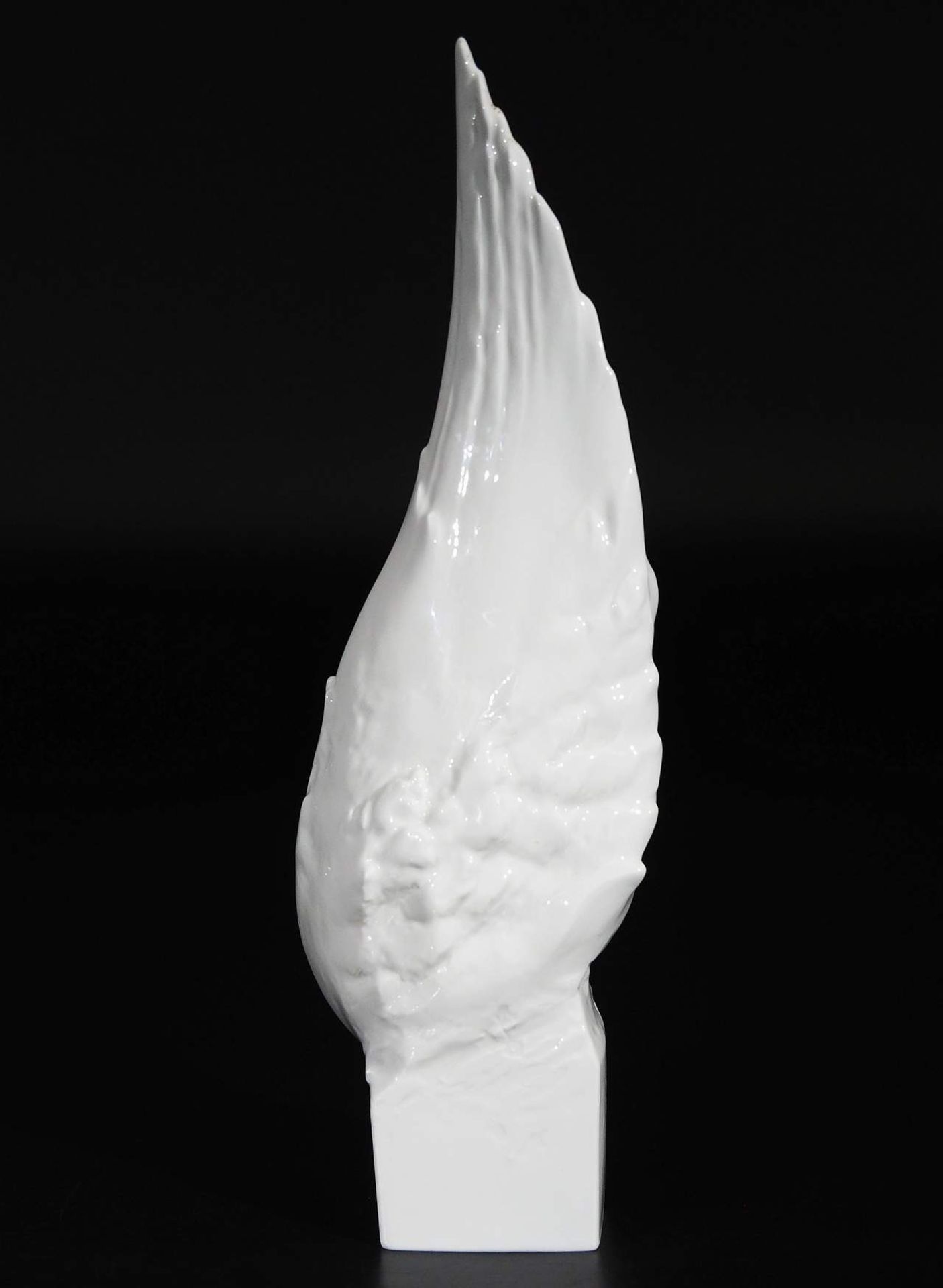 MEISSEN Skulptur "Schwinge", Entwurf Jörg Danielczyk. - Image 3 of 6