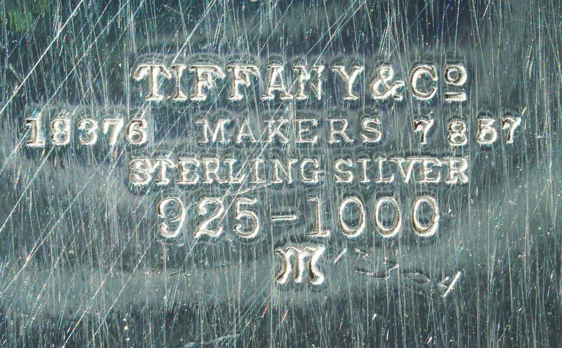 TIFFANY Vase, 1912. 925er Sterlingsilber. - Image 5 of 6