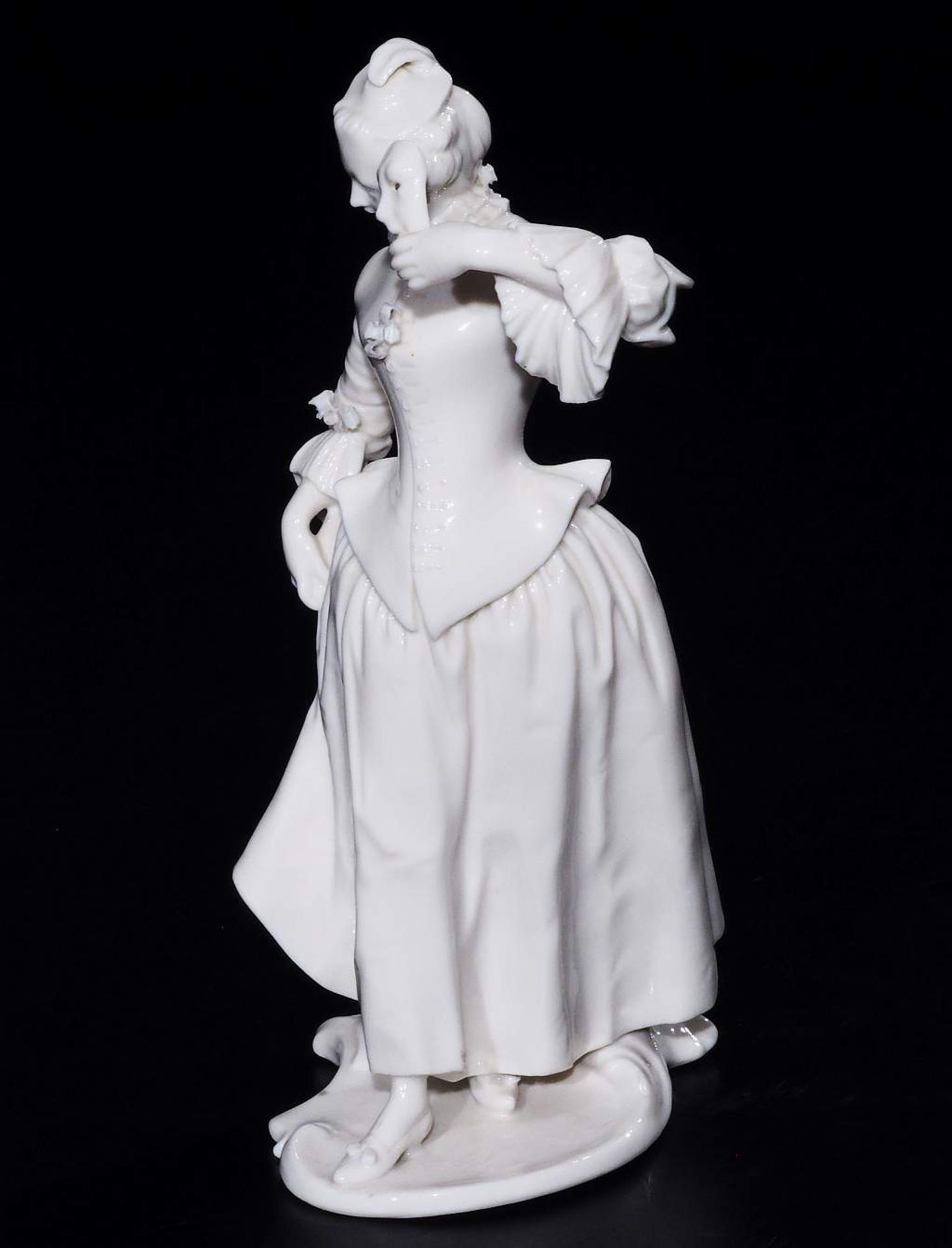 Figurine "Dame mit Maske / Columbine mit Maske". - Image 5 of 7