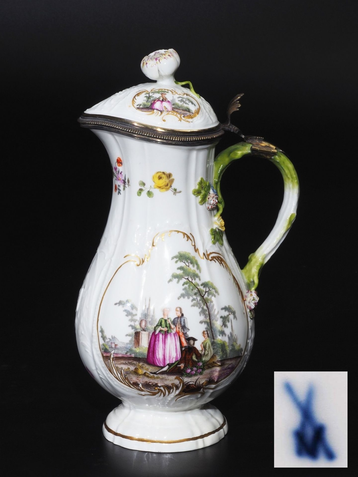 Schenkkanne, MEISSEN, um 1750