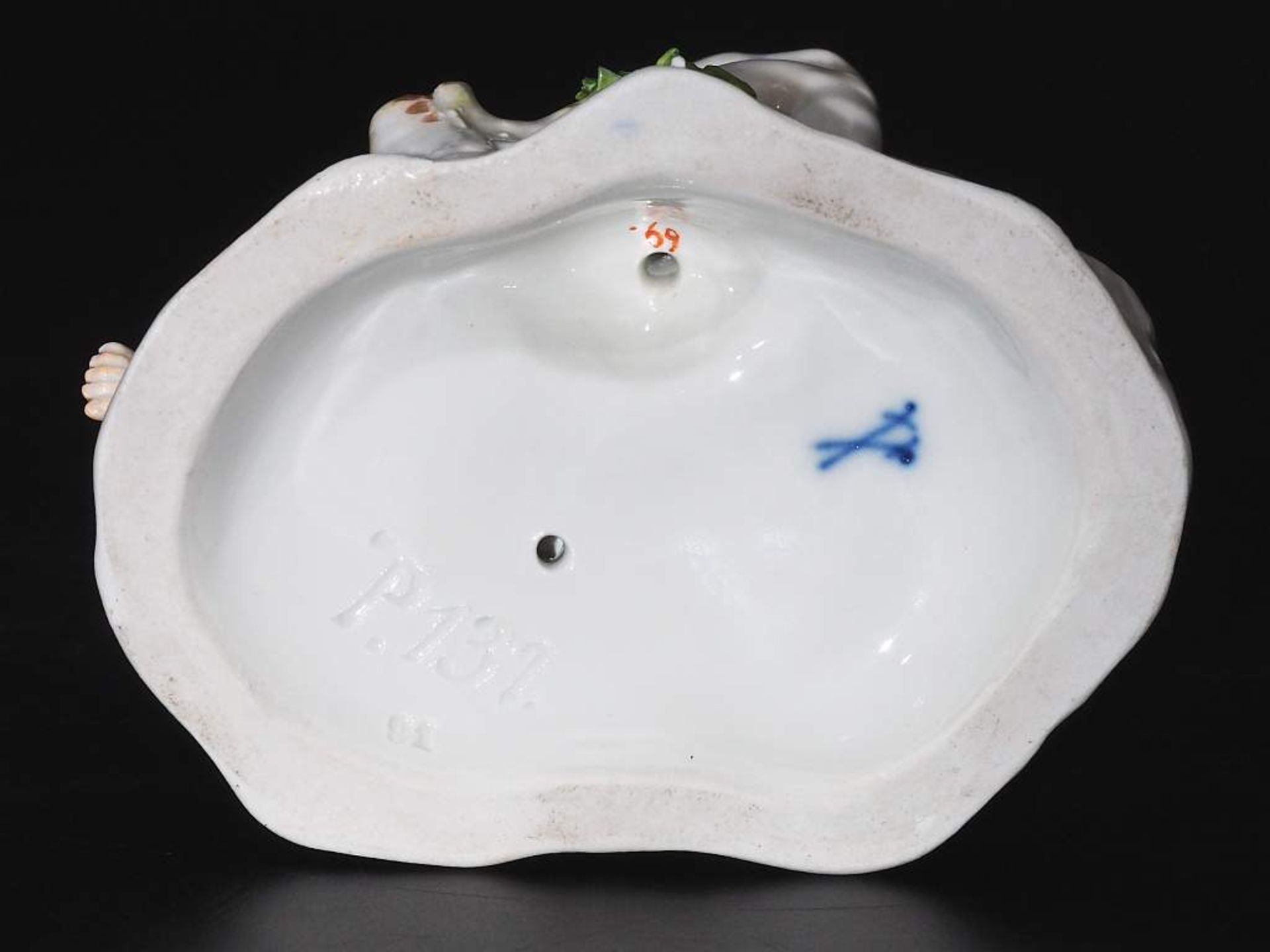 Amoretten-Figurengruppe, MEISSEN Marke 1860 - 1923, 1. Wahl - Image 7 of 9