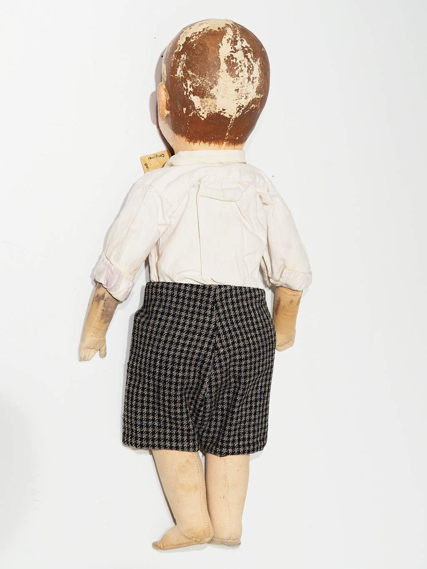Antike Käthe Kruse Puppe mit original Etikett, wohl um 1920/30. - Image 3 of 5