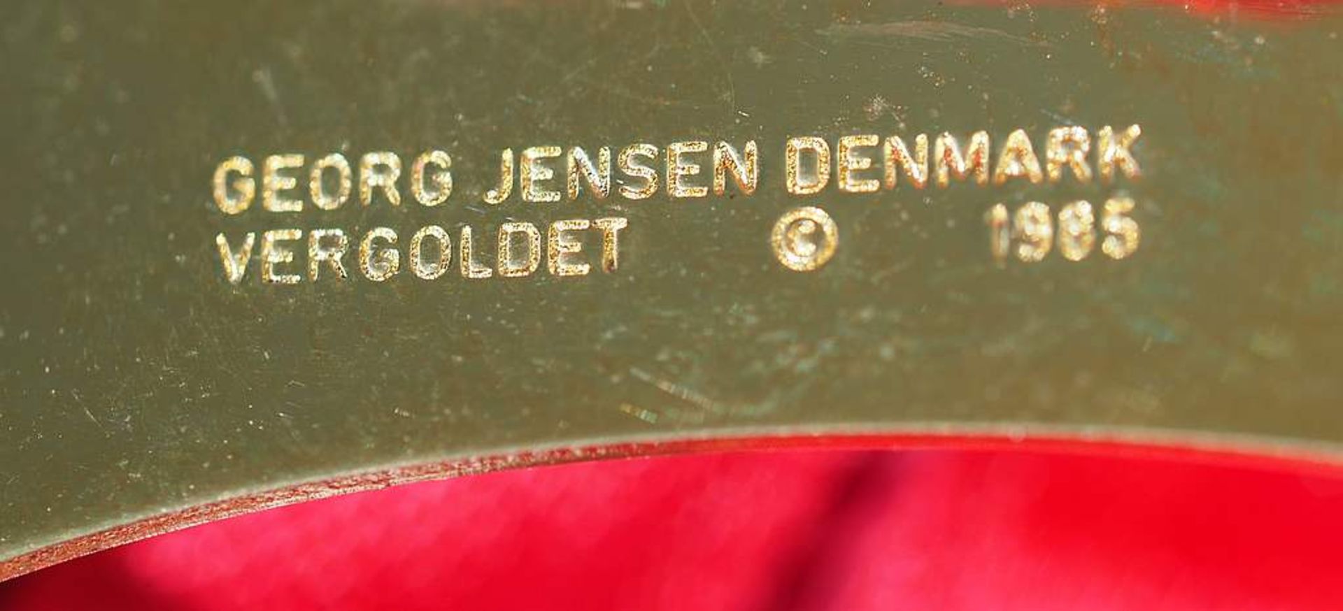 Weihnachtsschmuck Jahrgang 1985 und 1989, , Denmark, Georg Jensen. - Bild 5 aus 6