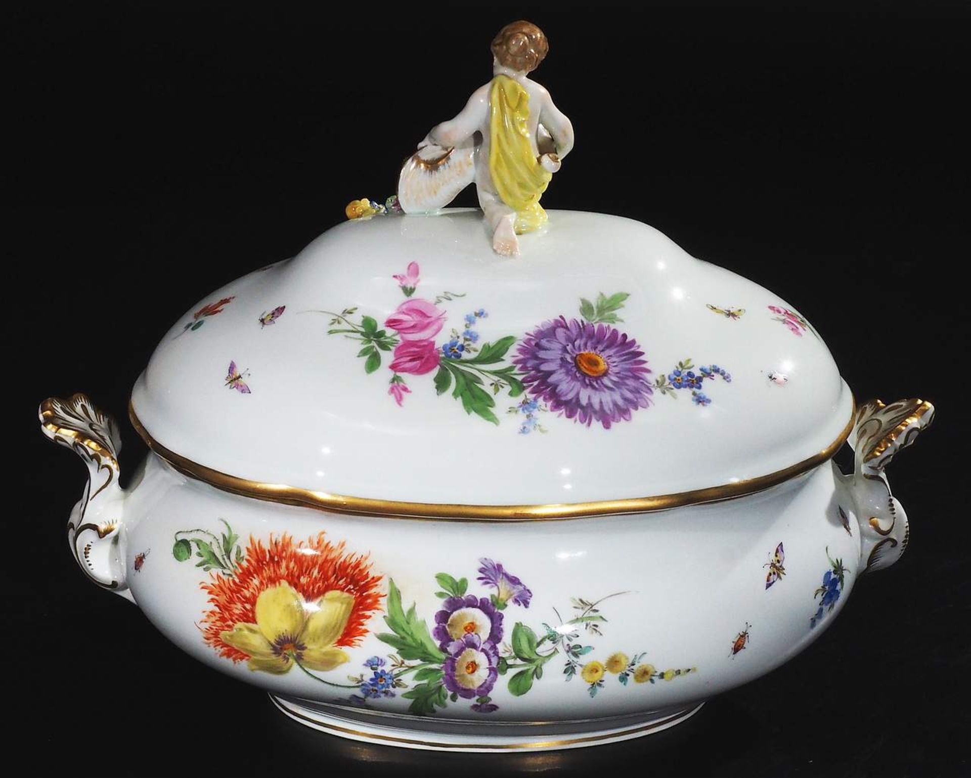 Amoretten-Terrine. MEISSEN, Anfang 20. Jahrhundert. - Image 3 of 6