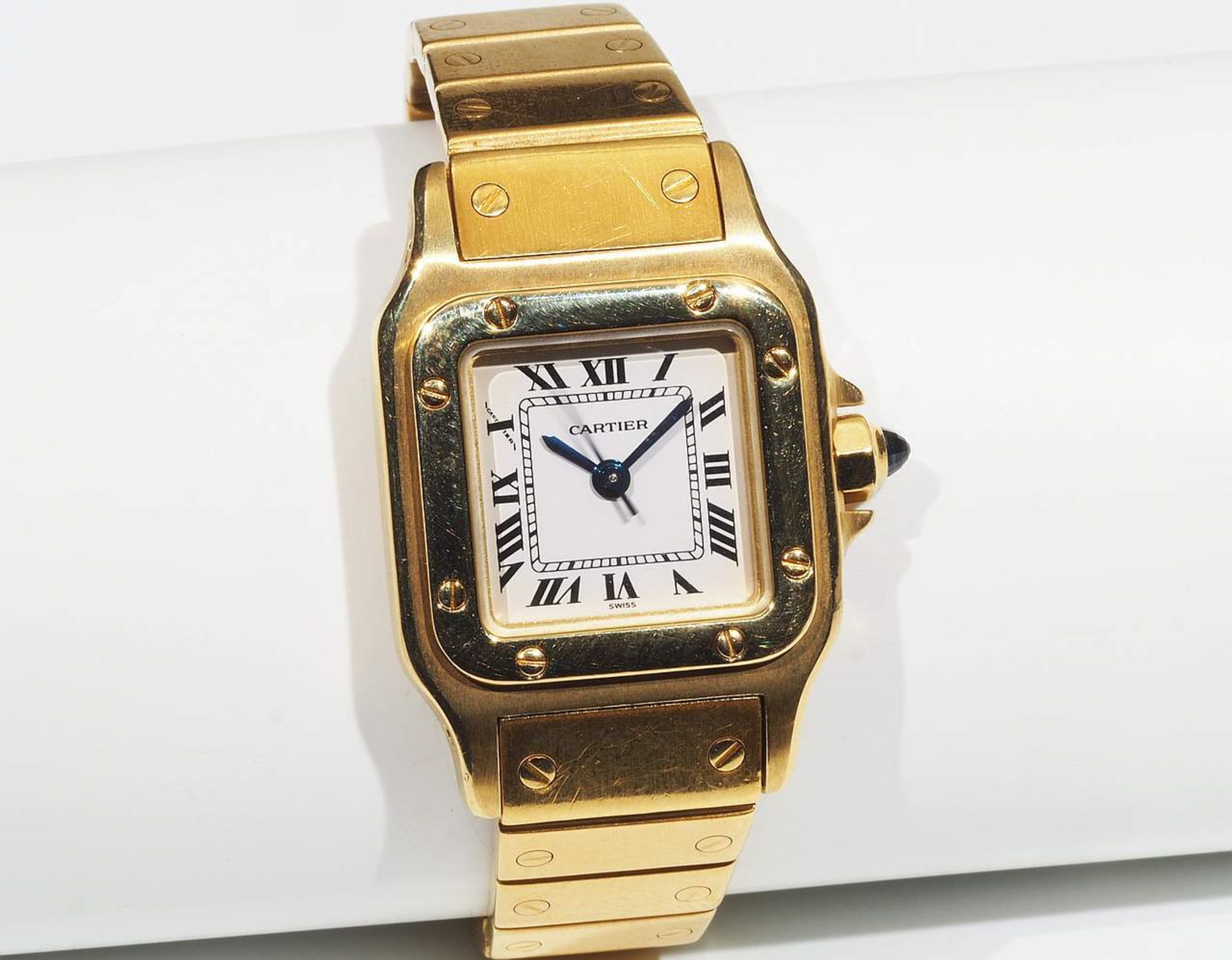 Original Armbanduhr CARTIER SANTOS - mittlere Größe. - Image 2 of 9