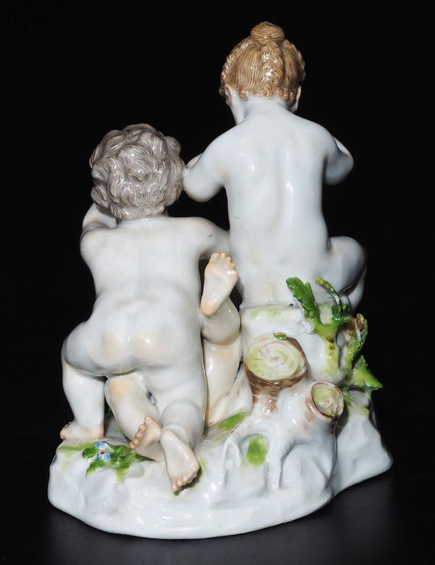 Amoretten-Figurengruppe, MEISSEN Marke 1860 - 1923, 1. Wahl - Image 5 of 9