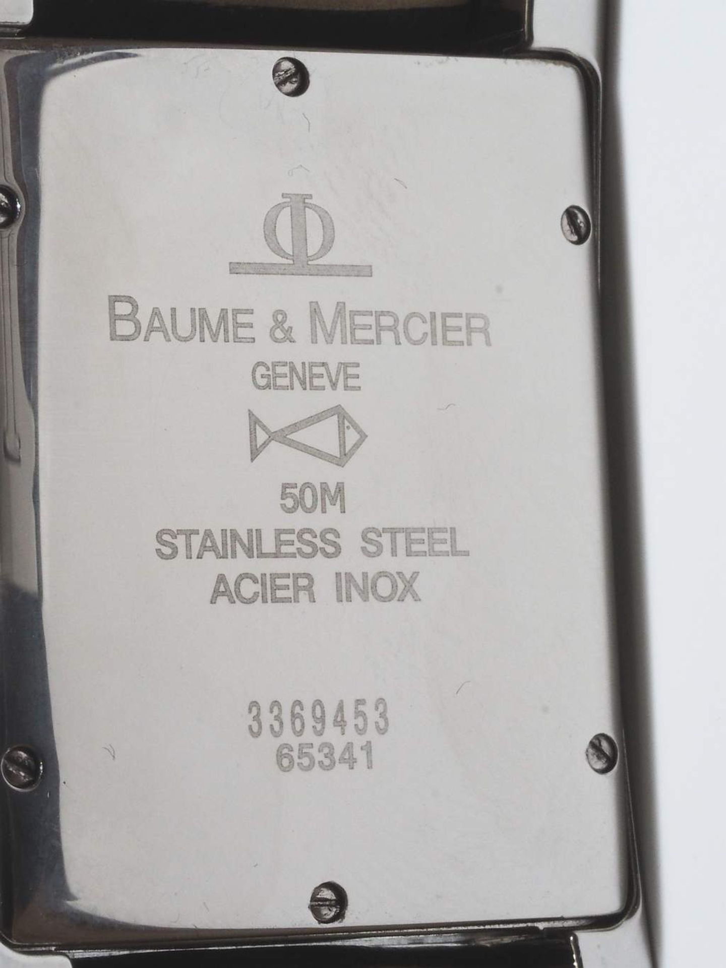 Herrenarmbanduhr BAUME & MERCIER. Modell Hampton Chronograph, - Bild 8 aus 10