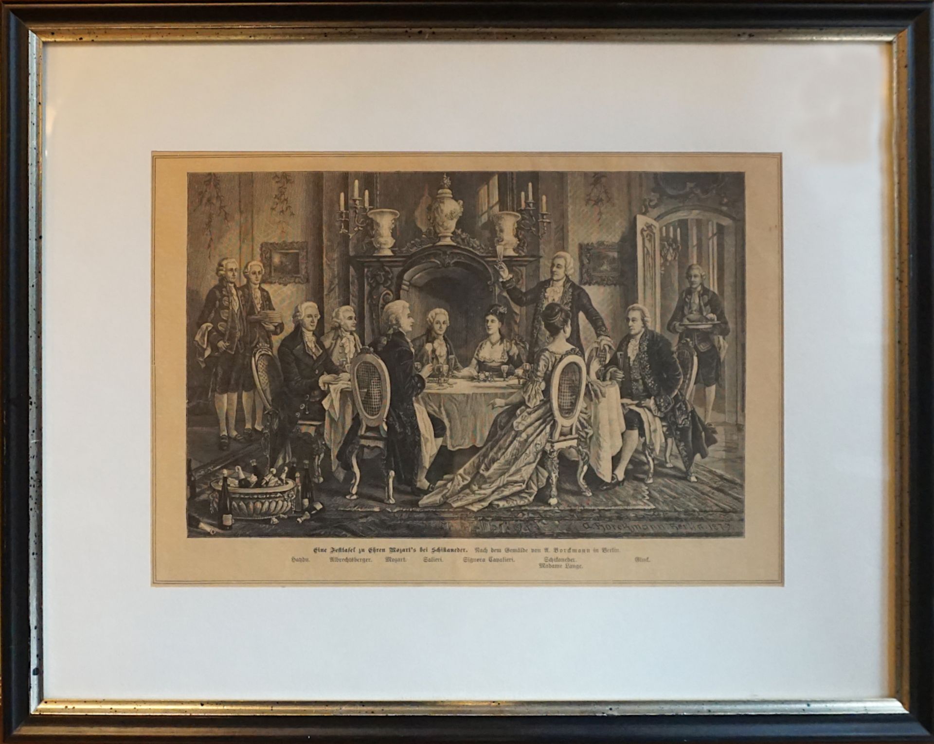 5 Lithographien wohl August VON HEYDEN (Hg.) "Blätter für Kostümkunde. Historische und Volks-Trachte