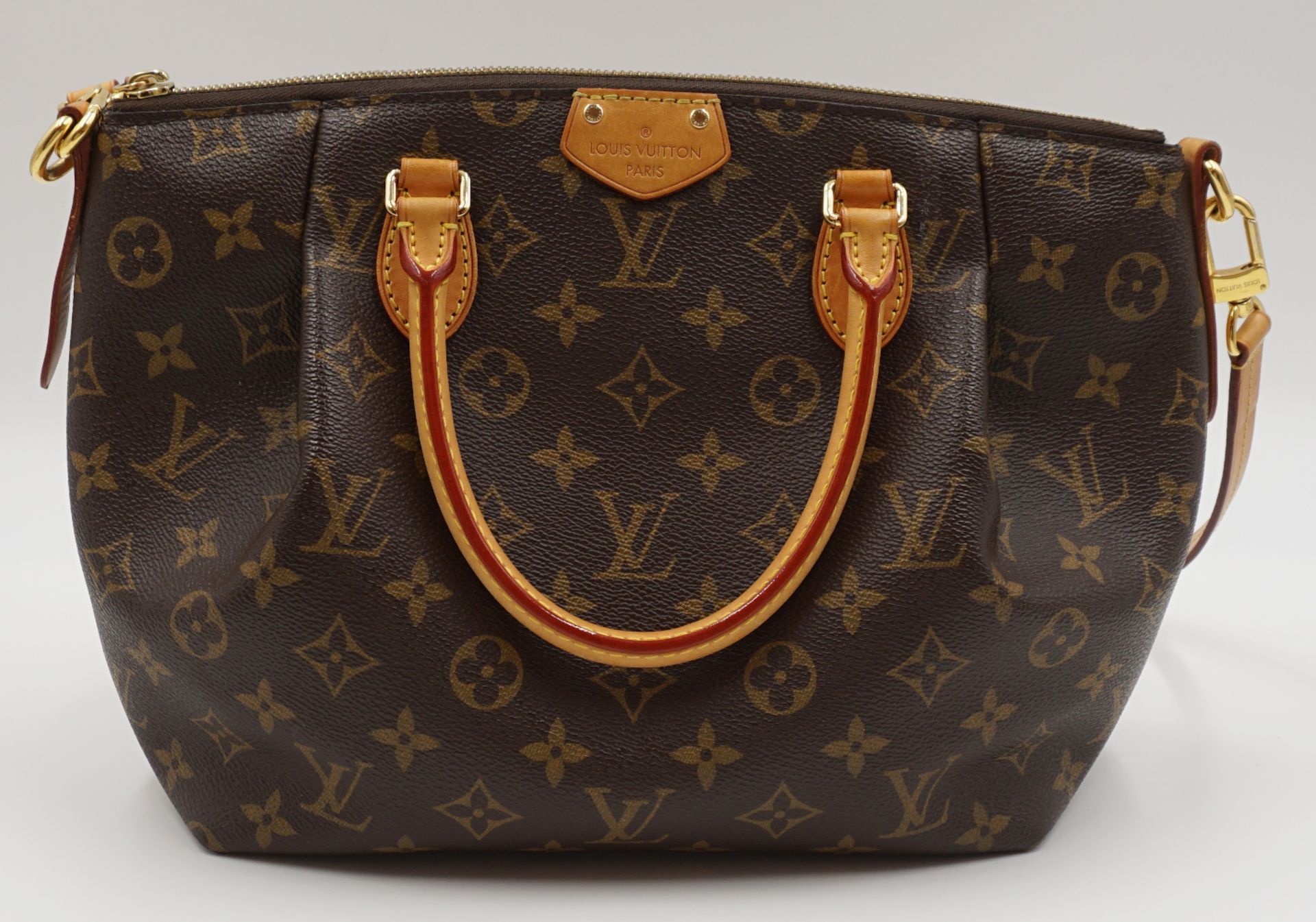 1 Damenhand/-schultertaschen LOUIS VUITTON "Monogram" H ca. 23cm