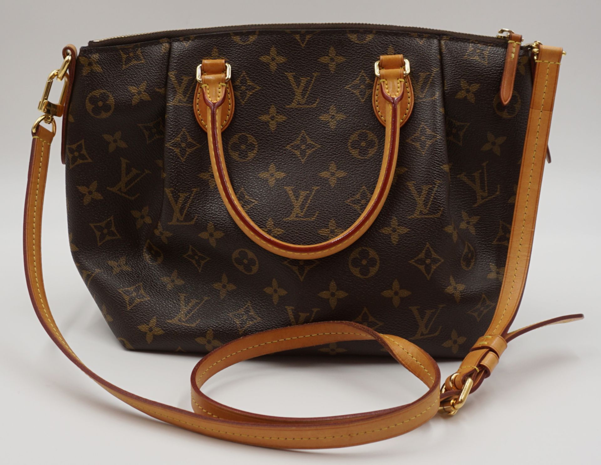 1 Damenhand/-schultertaschen LOUIS VUITTON "Monogram" H ca. 23cm - Bild 2 aus 3