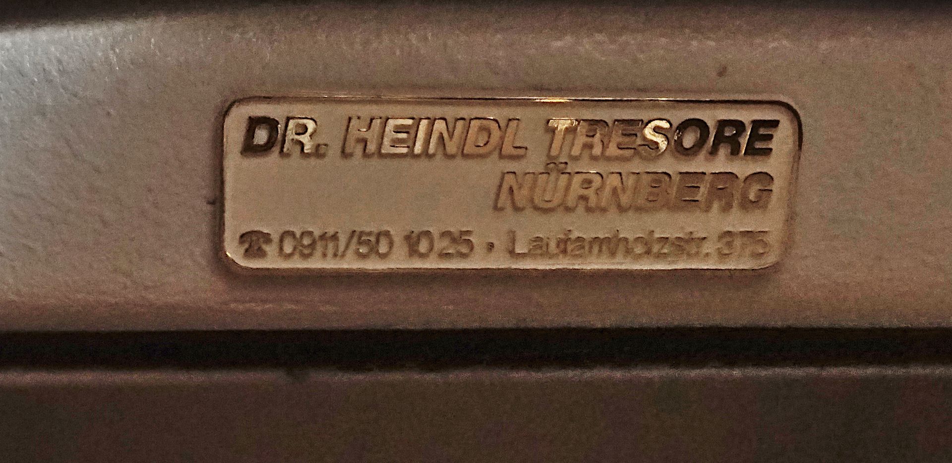 Tresor mit Zahlenschloss Dr. Heindl Nürnberg - Bild 4 aus 5