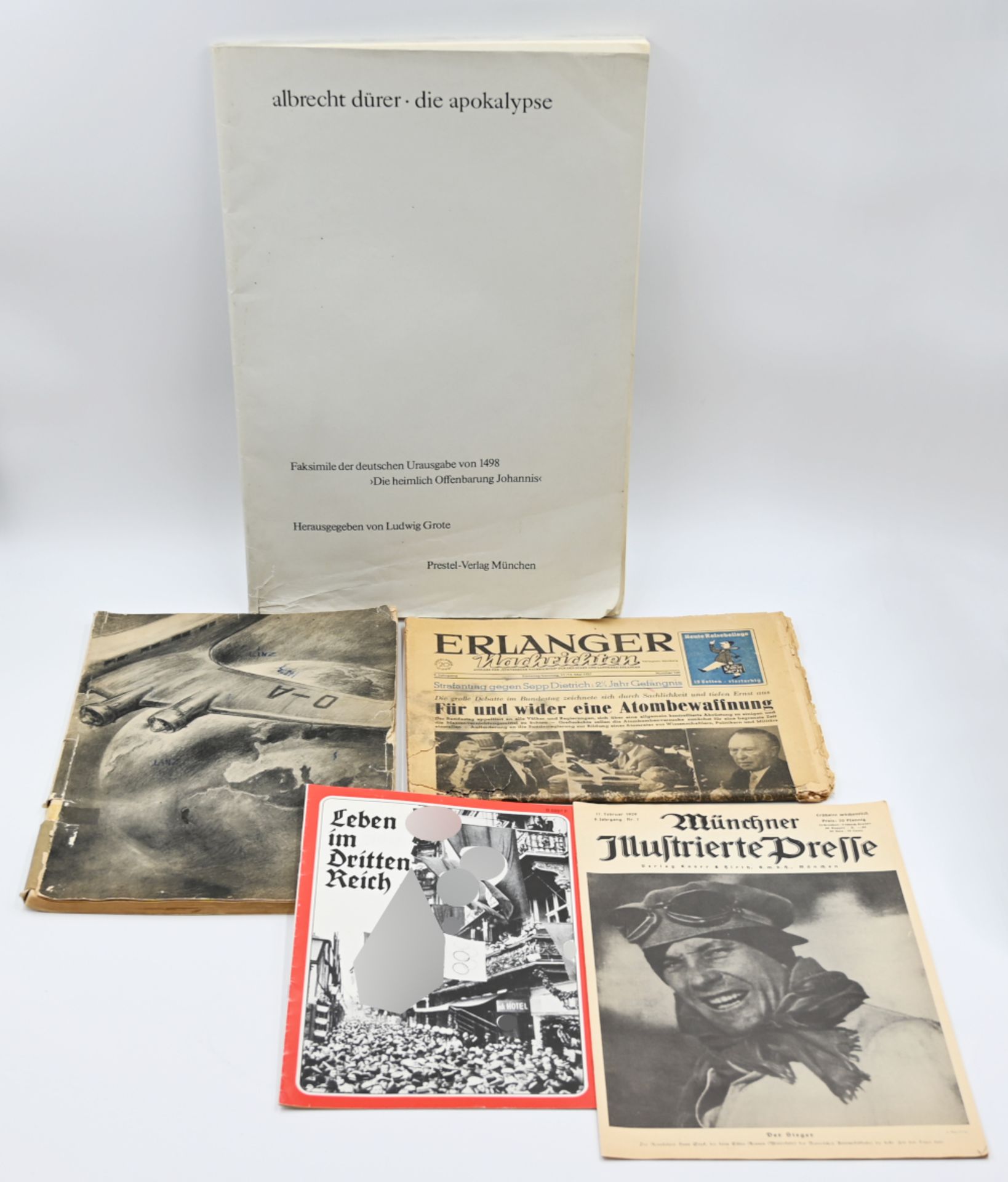 1 Konv. Orden/Abzeichen I./II. WK von Wilhelm ZEBANDT (1900-1969): "Kriegsverdienstkreuz", - Bild 2 aus 4