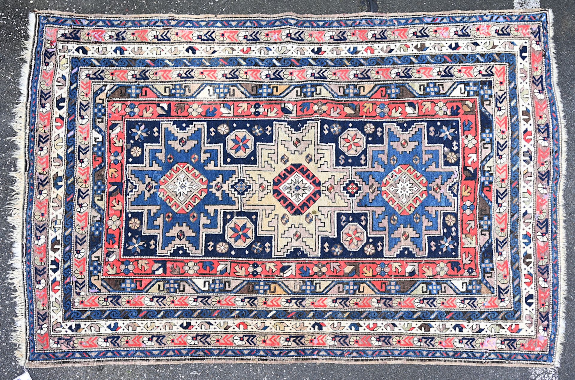 14 Orientteppiche/-galerien u.a., "Gebetsteppich" u.a., versch. Provenienzen u.a. KASSAK, Armenien, - Image 13 of 14