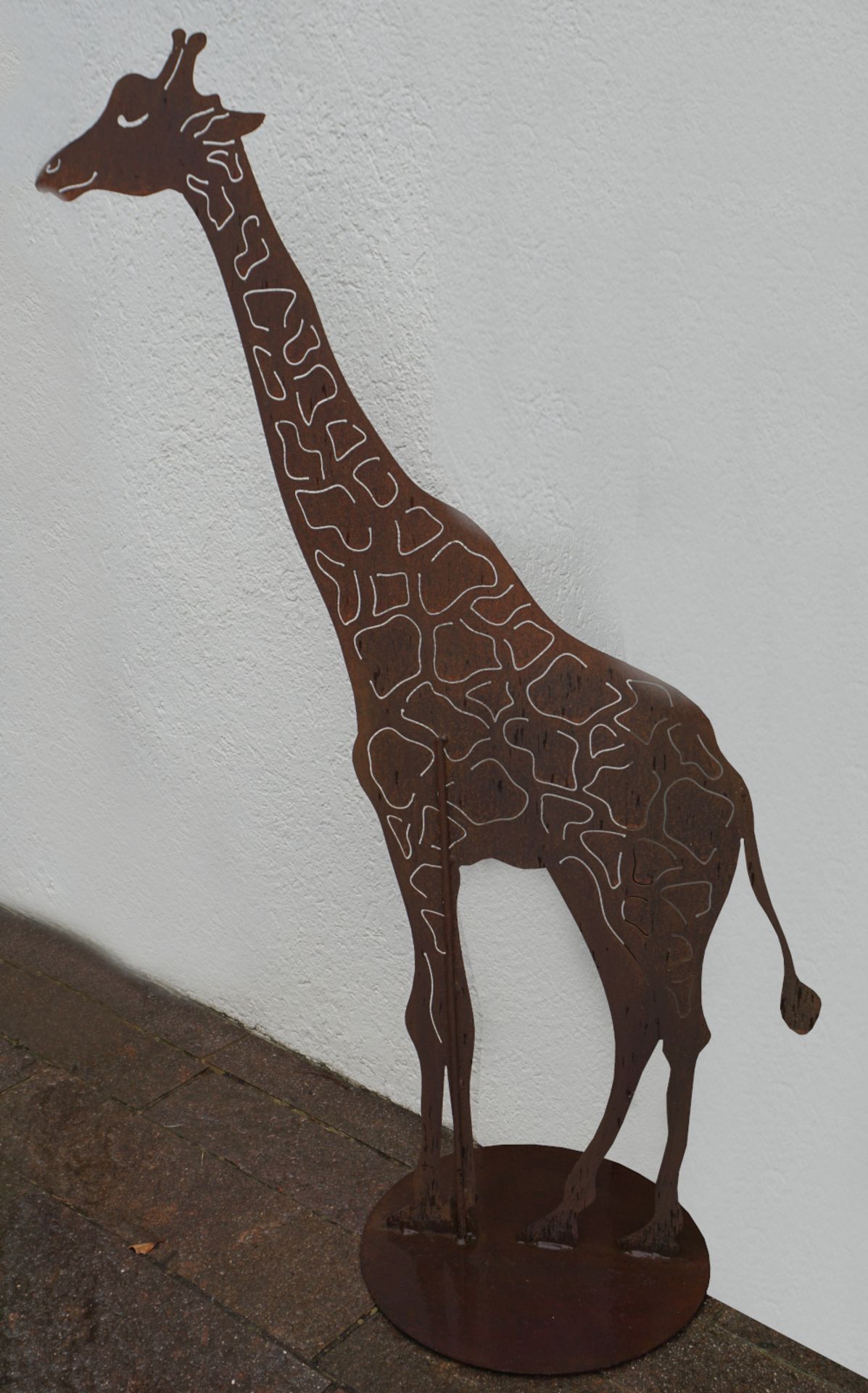 1 Giraffe Eisen ca. 153 cm H Asp.