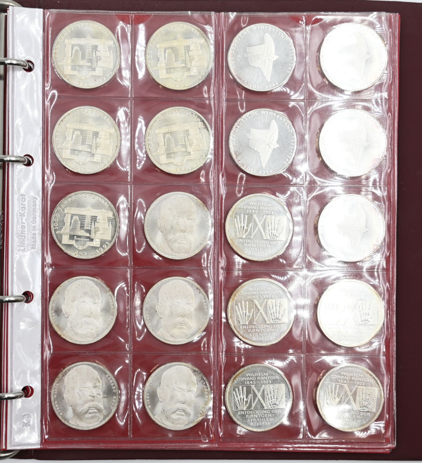 1 Konv. Münzen/ Medaillen Silber Metall BRD 10DM, Euros, Starterkits, Zahlgeld versch. Länder jew. A - Bild 2 aus 2
