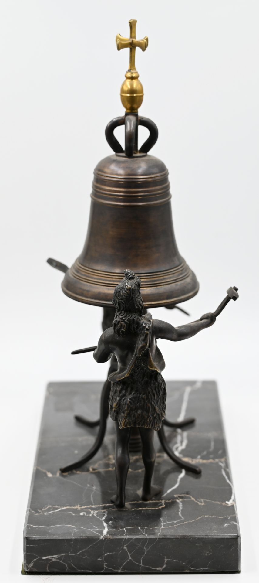 1 Figurengruppe wohl Bronze u.a., unsign., "Imori", (Kopie nach Paolo SAVIN), - Image 3 of 3