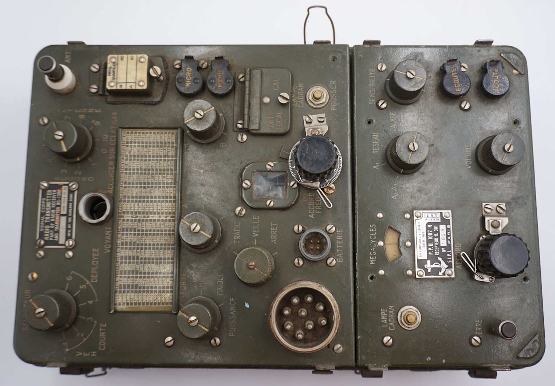 1 Radiotransmitter/Receiver "BC-1306" wohl Frankreich 2. WK - Image 2 of 4