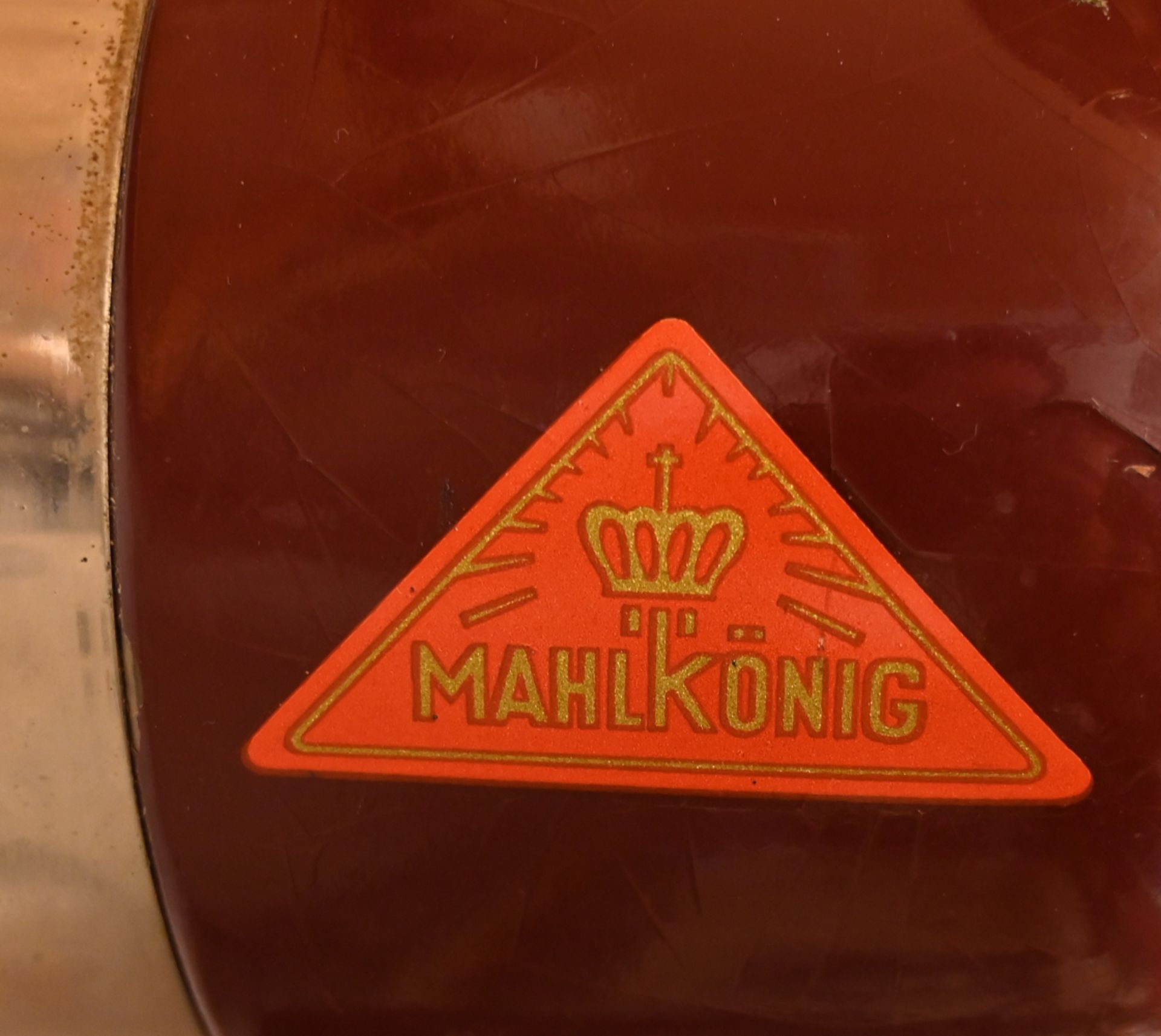 1 elektrische Kaffeemühle STAWERT, Hamburg "Mahlkönig/Typ UK1" wohl 1950er Jahre, Metall/Kunststoff, - Image 2 of 2