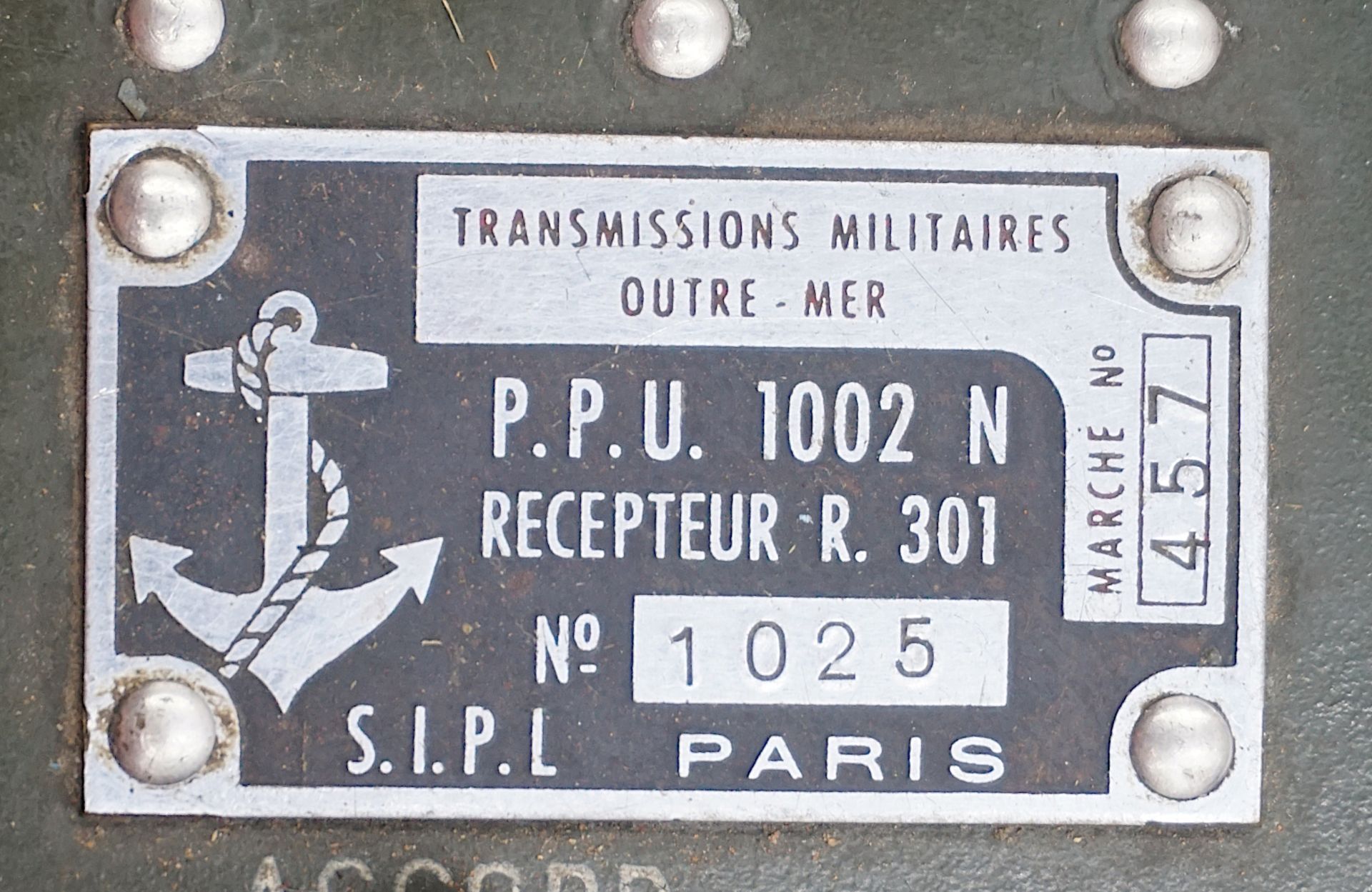 1 Radiotransmitter/Receiver "BC-1306" wohl Frankreich 2. WK - Bild 3 aus 4