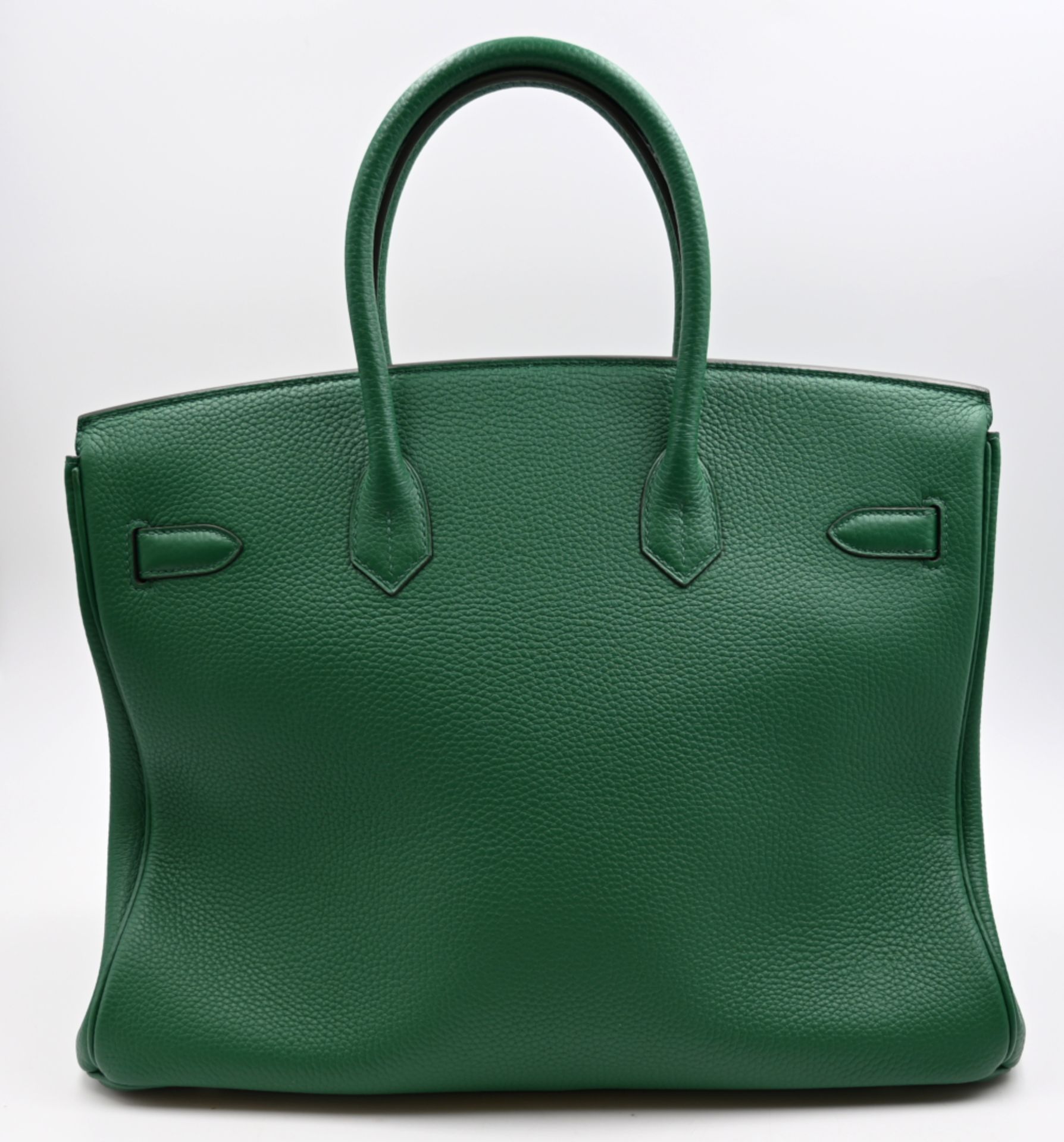 1 Damenhandtasche HERMÈS Modell: Birkin 35 grün - Image 5 of 13