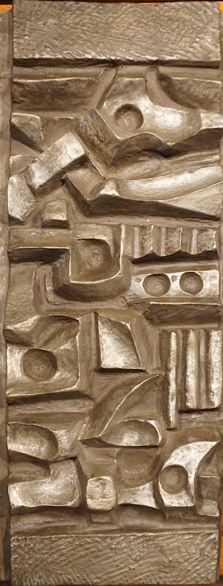 6 Reliefs u.a., versch. Künstler wie Alfred RUSS, versch. Größen und Materialien, Asp. - Bild 3 aus 3