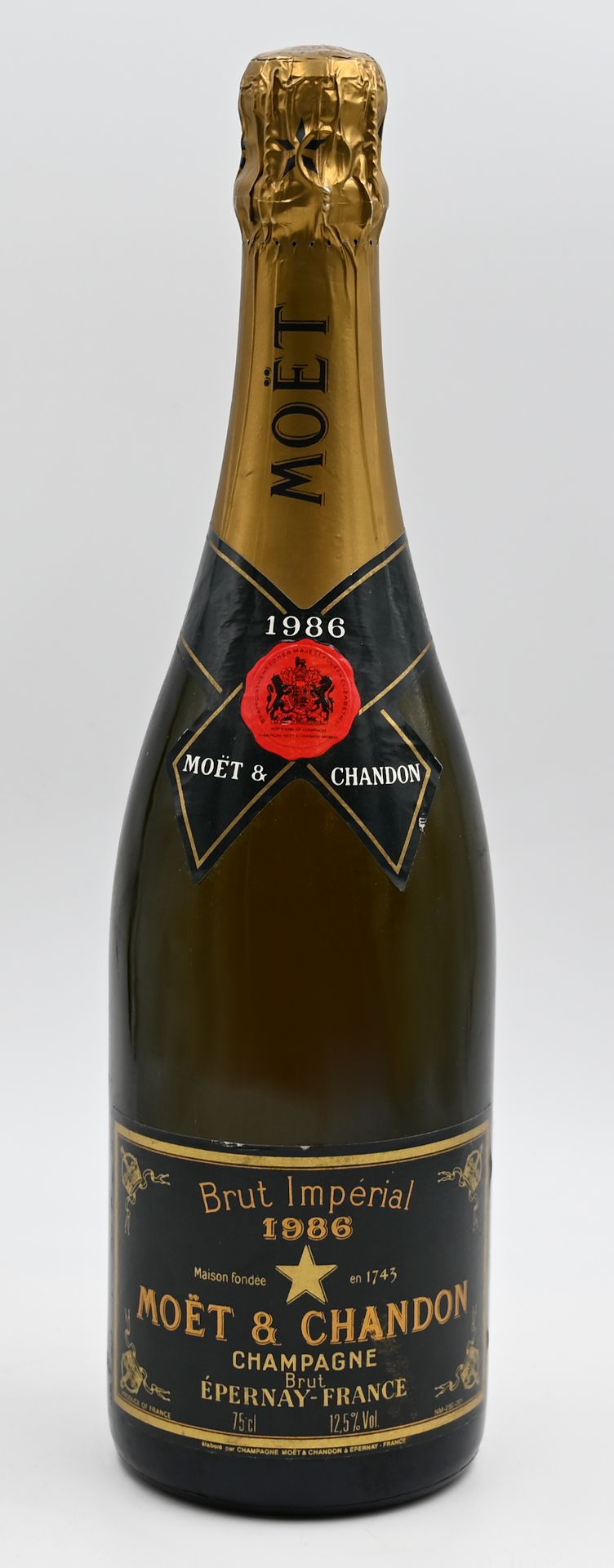 1 Flasche Champagner MOëT&CHANDON "Brut Impérial 1986", min. ber., Asp.