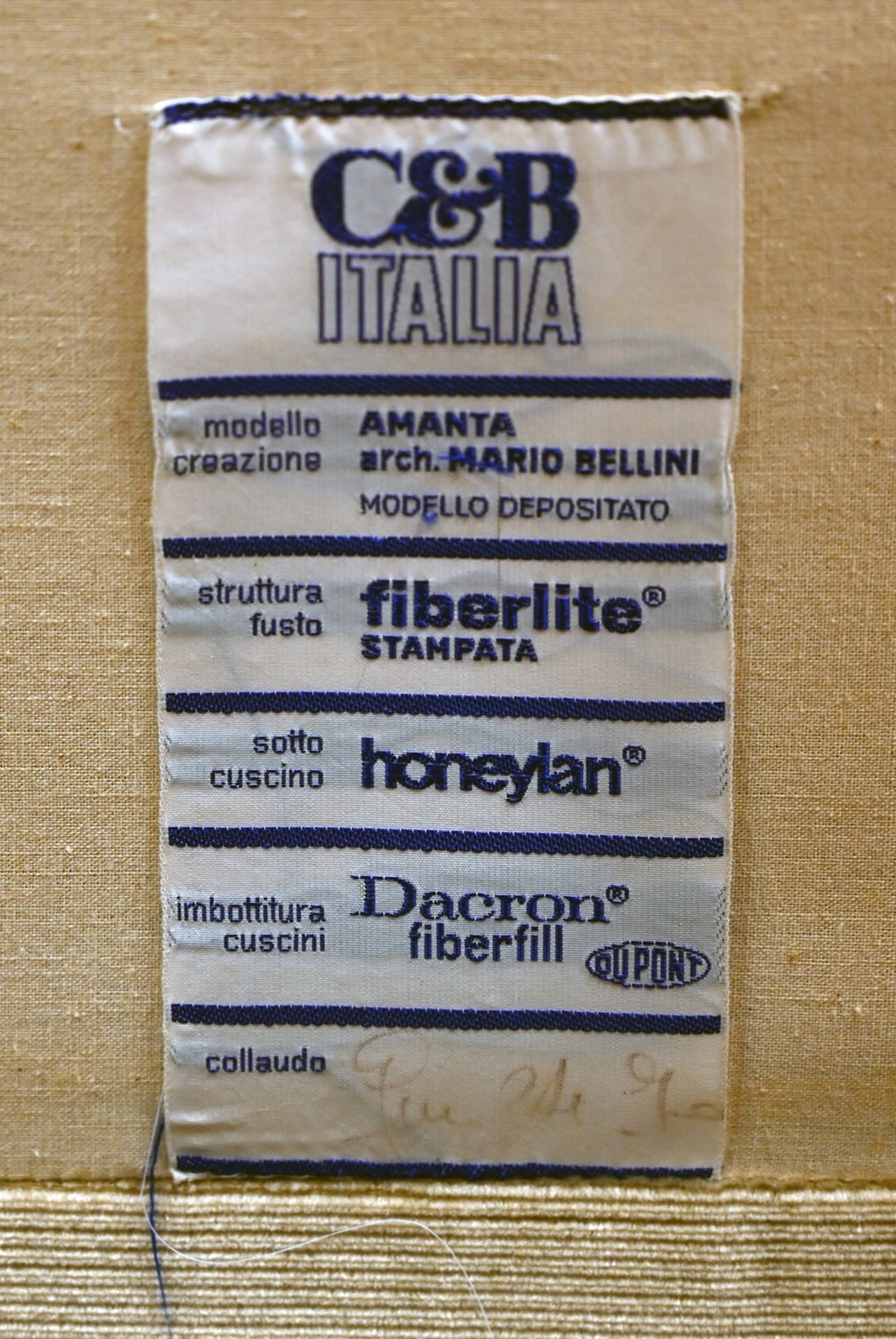 7 Sessel unters. bez. C&B ITALIA "Amanta" Design: Mario BELLINI wohl 1970er Jahre, je Hartplastikver - Bild 2 aus 3