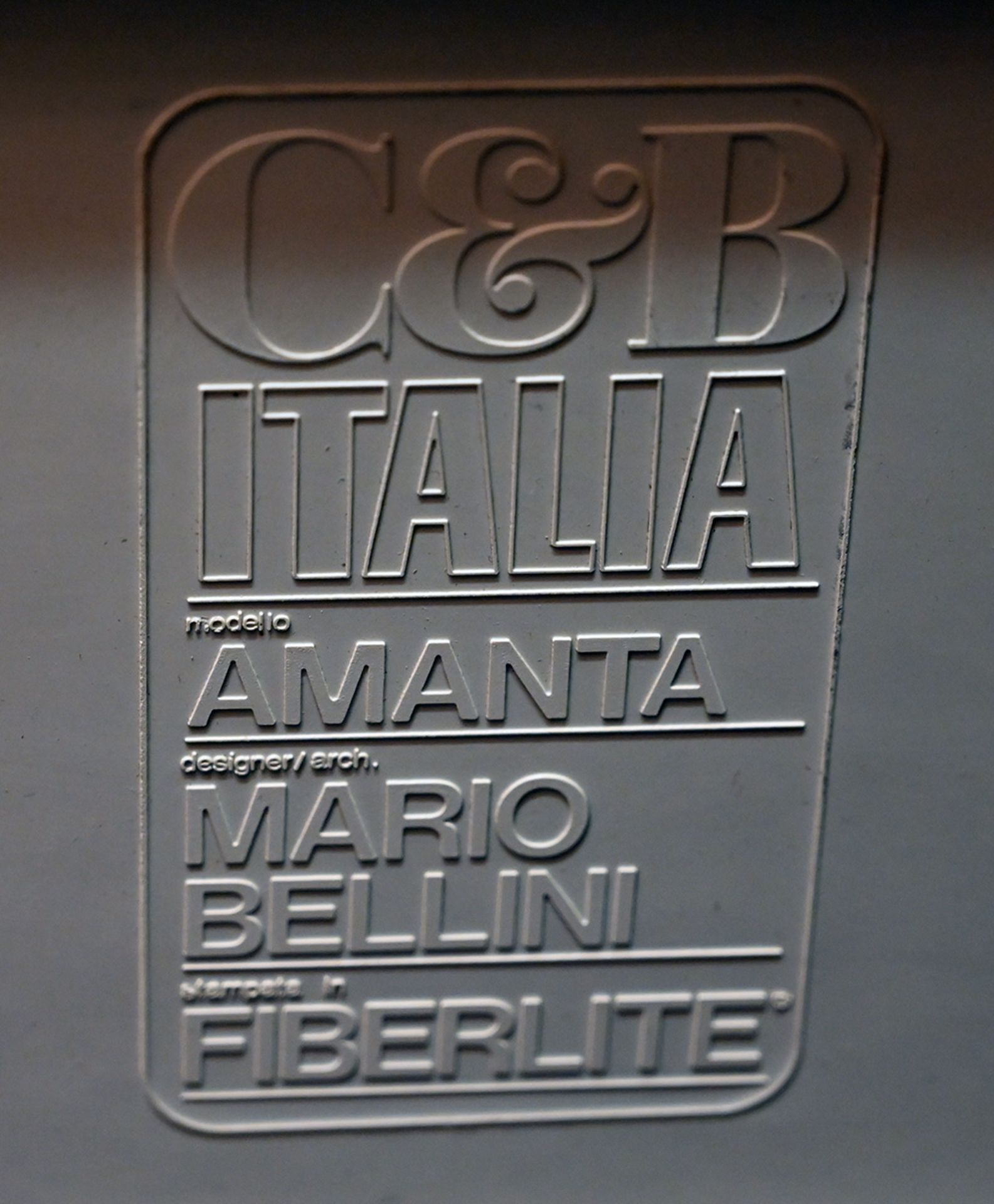 7 Sessel unters. bez. C&B ITALIA "Amanta" Design: Mario BELLINI wohl 1970er Jahre, je Hartplastikver - Bild 3 aus 3