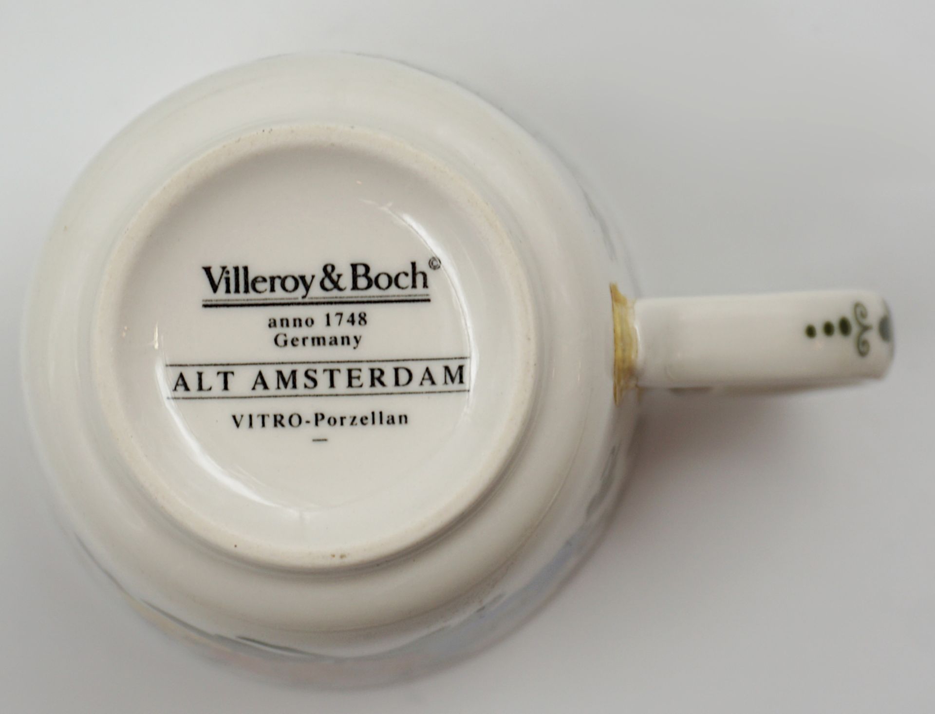 1 Konv. Porzellan VILLEROY&BOCH "Alt Amsterdam", mit Kanne,Terrine, Sauciere, u.a., z.T. besch., je - Image 3 of 3