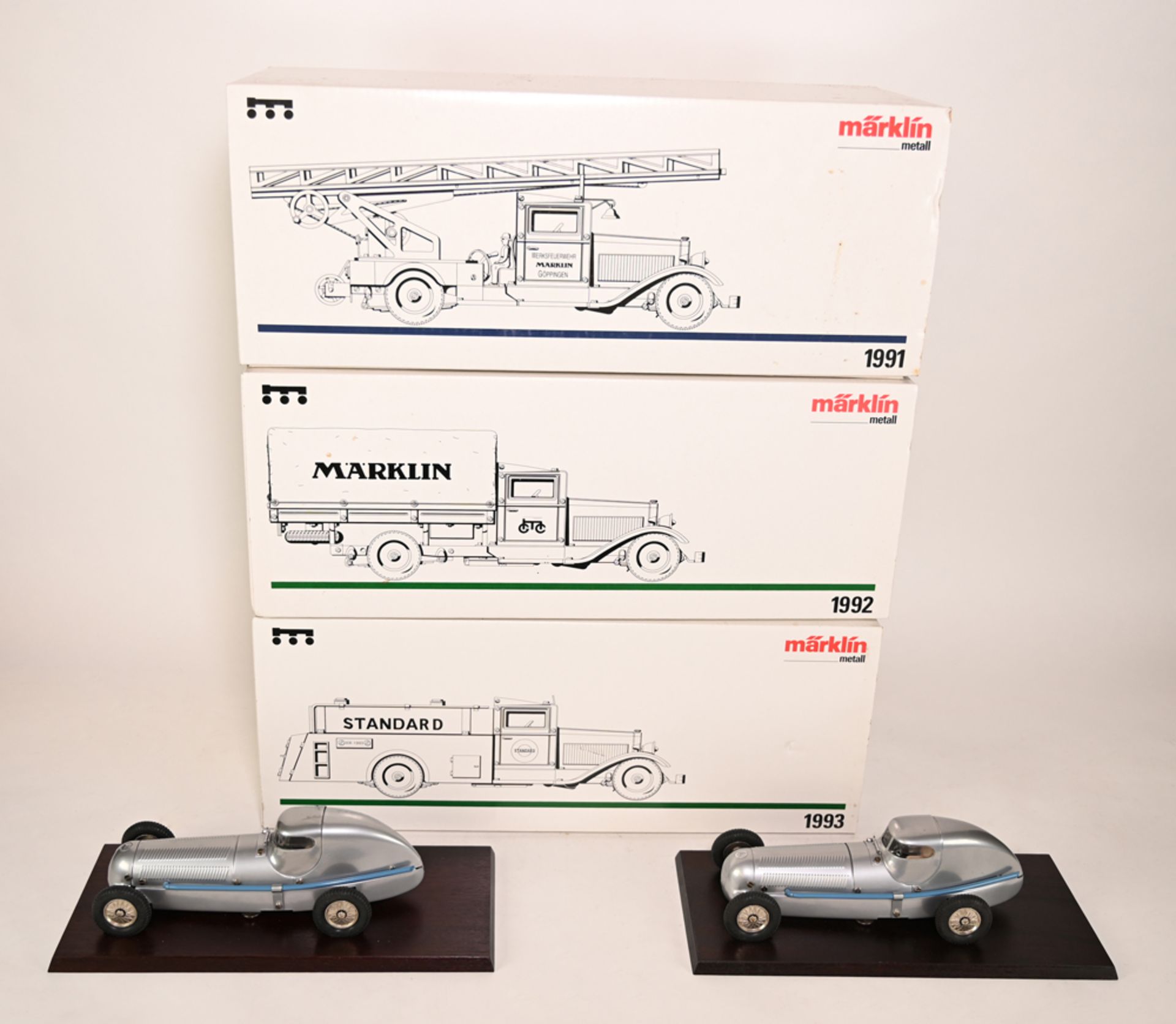 Märklin-Metall, je in Originalverpackung