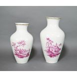 Zwei Vasen, Höchst