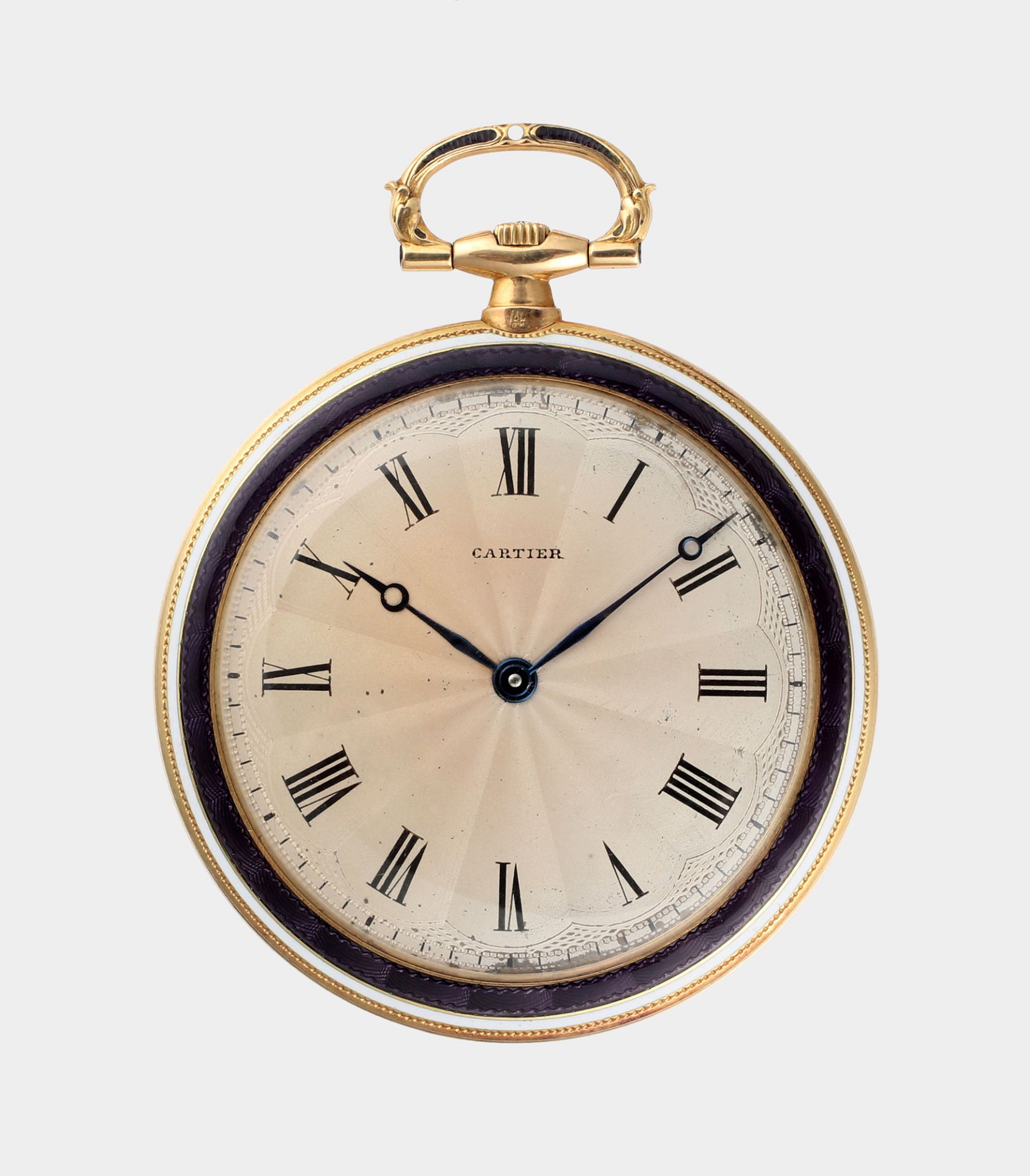 Frackuhr, Cartier, 18 K GG