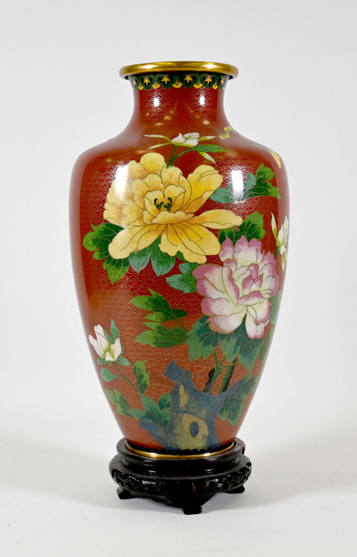 Cloisonnévase, China