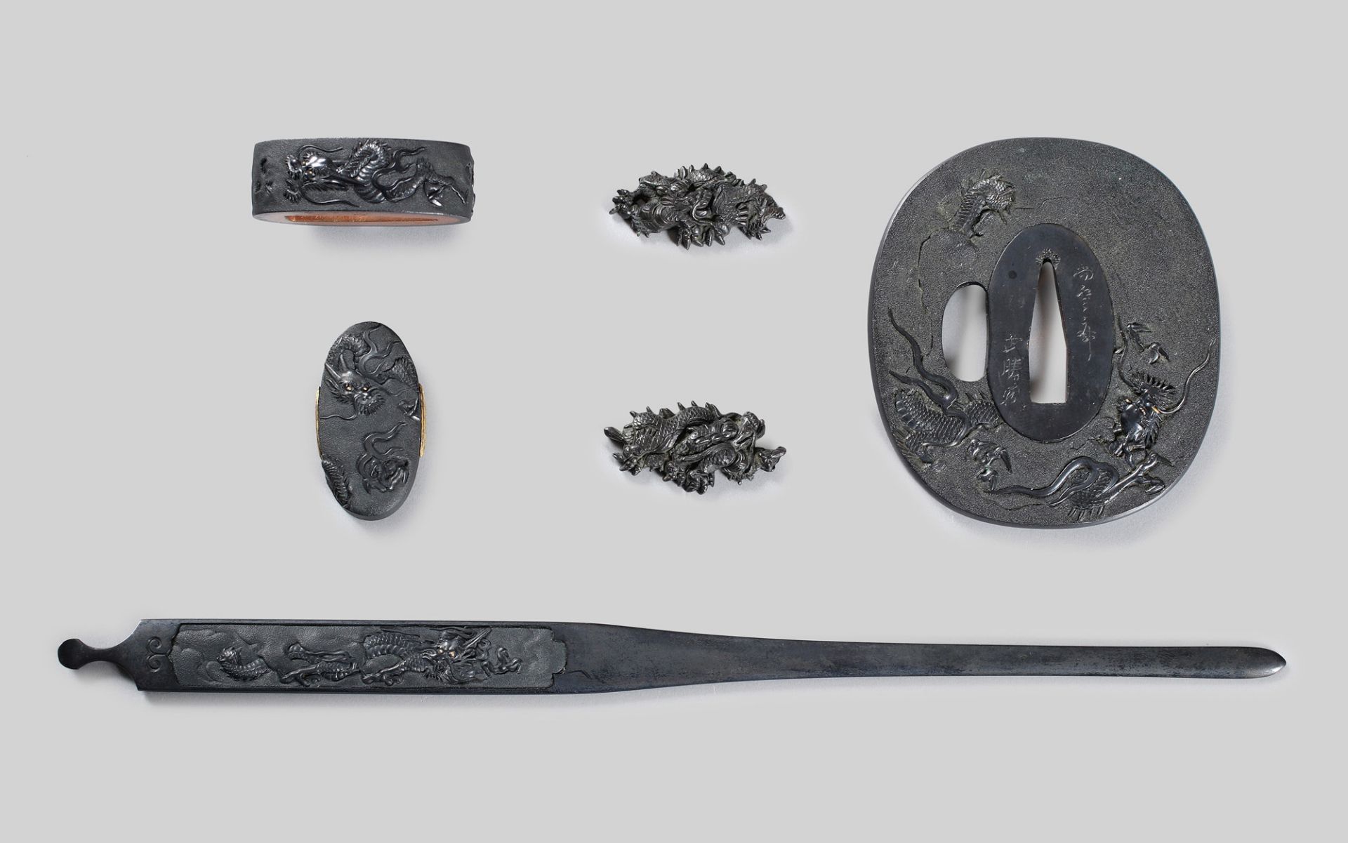 Set, teils sig., Japan, Edo Periode, 18.Jh.