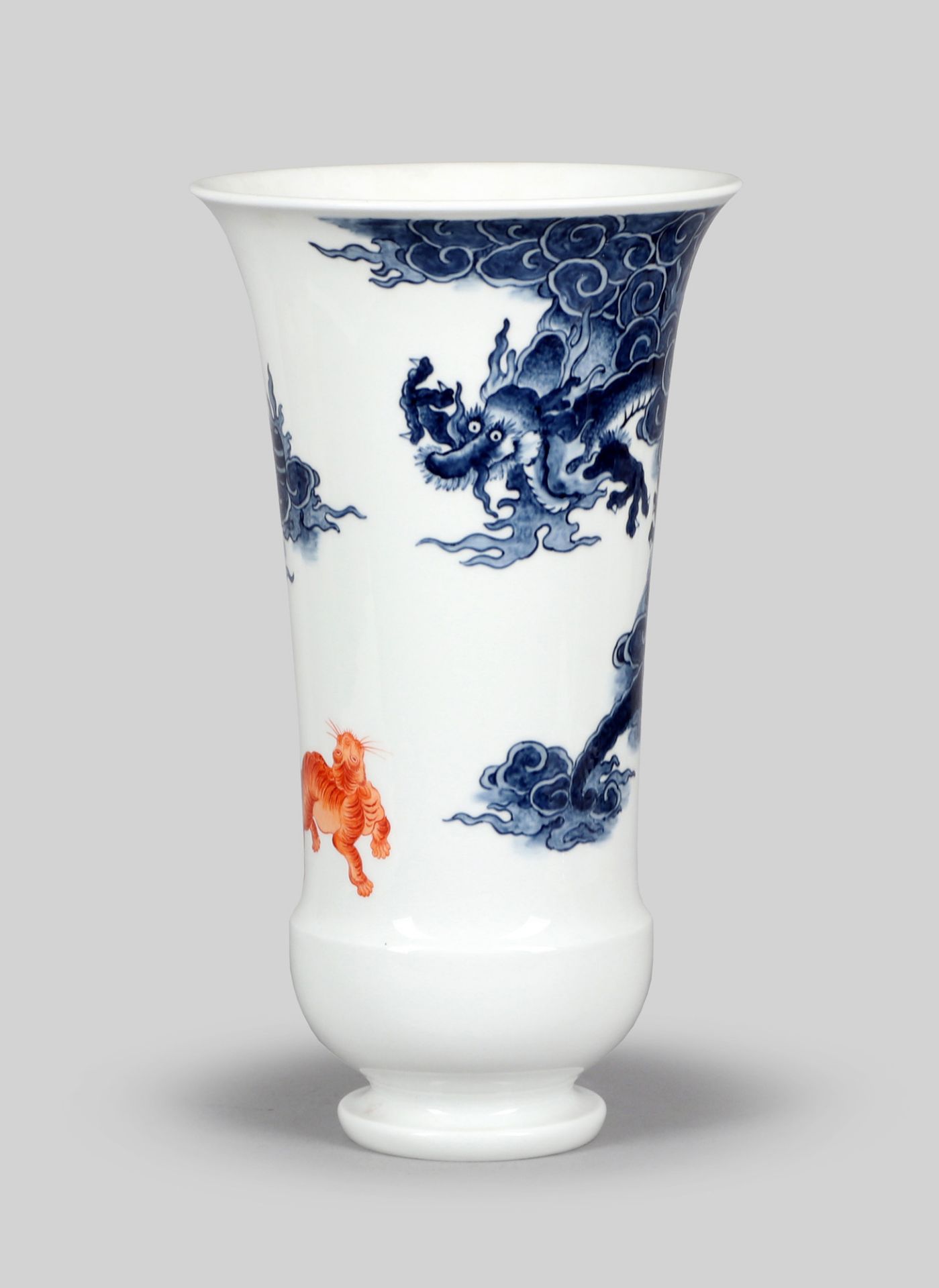 Vase, Meissen, Blauer Drache