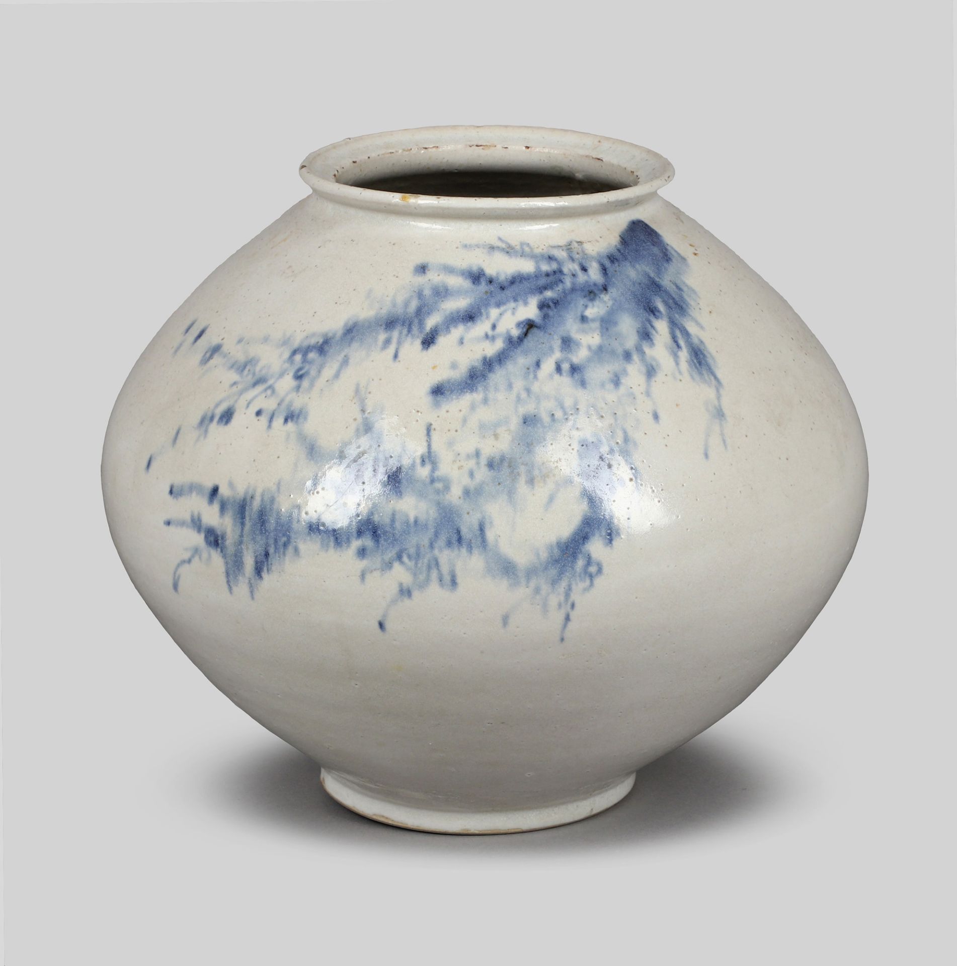 Vase, Korea, um 1900, Steinzeug