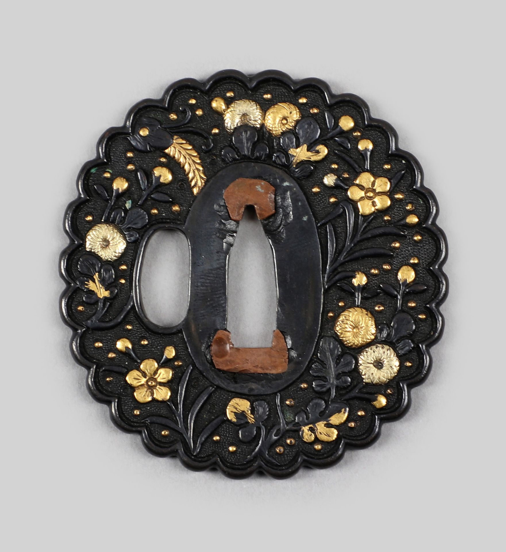 Tsuba, Japan, Shakudo