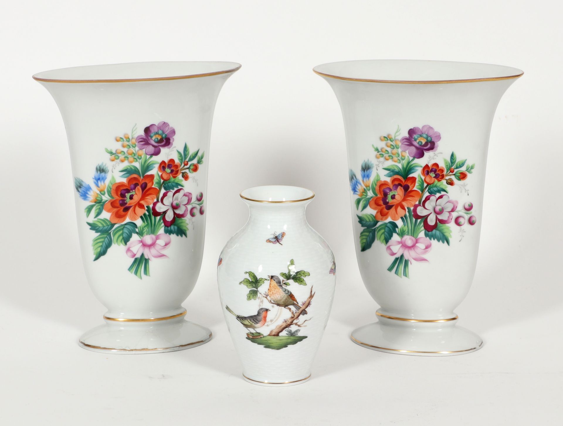 Vase, Herend, Rothschild