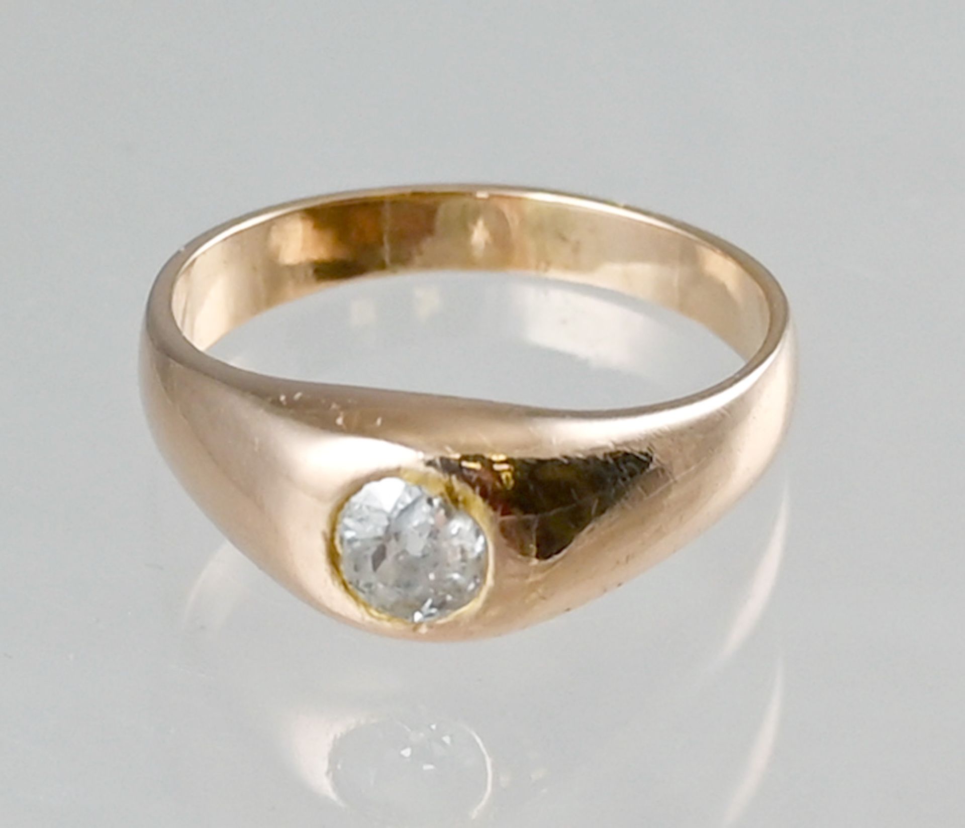 Bandring, 14 K Roségold