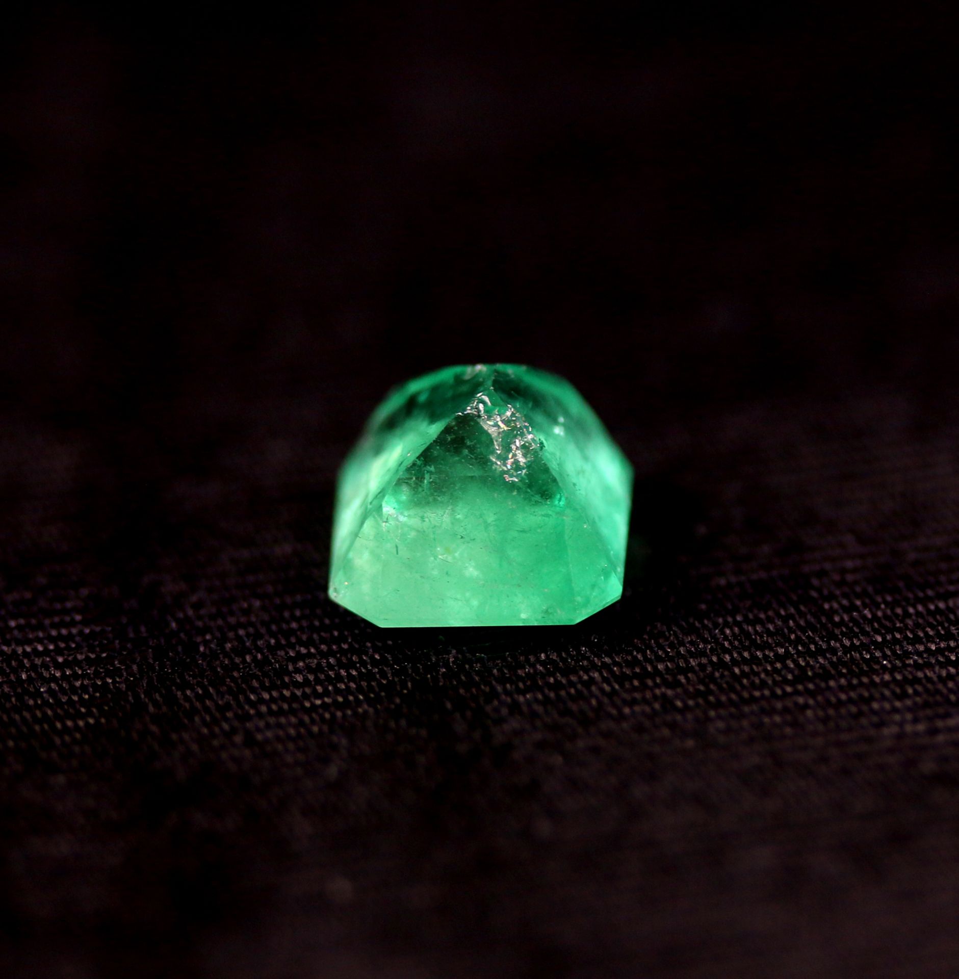 Smaragd, lose - ca. 5,4ct. - Bild 6 aus 7